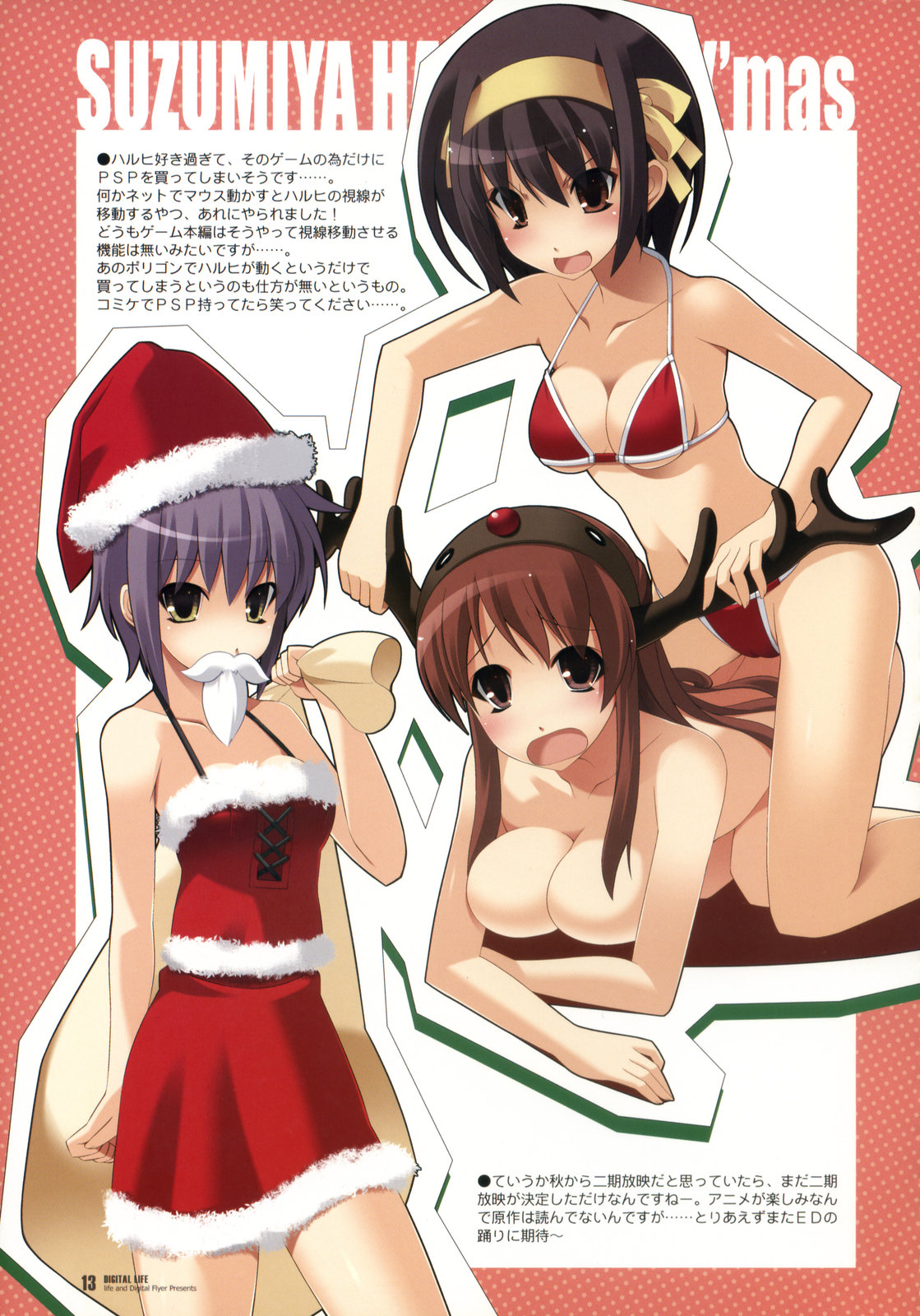 (C73) [Digital Flyer, life (葉賀ユイ, 大田優一)] DIGITAL LIFE 2007 WINTER (涼宮ハルヒの憂鬱)