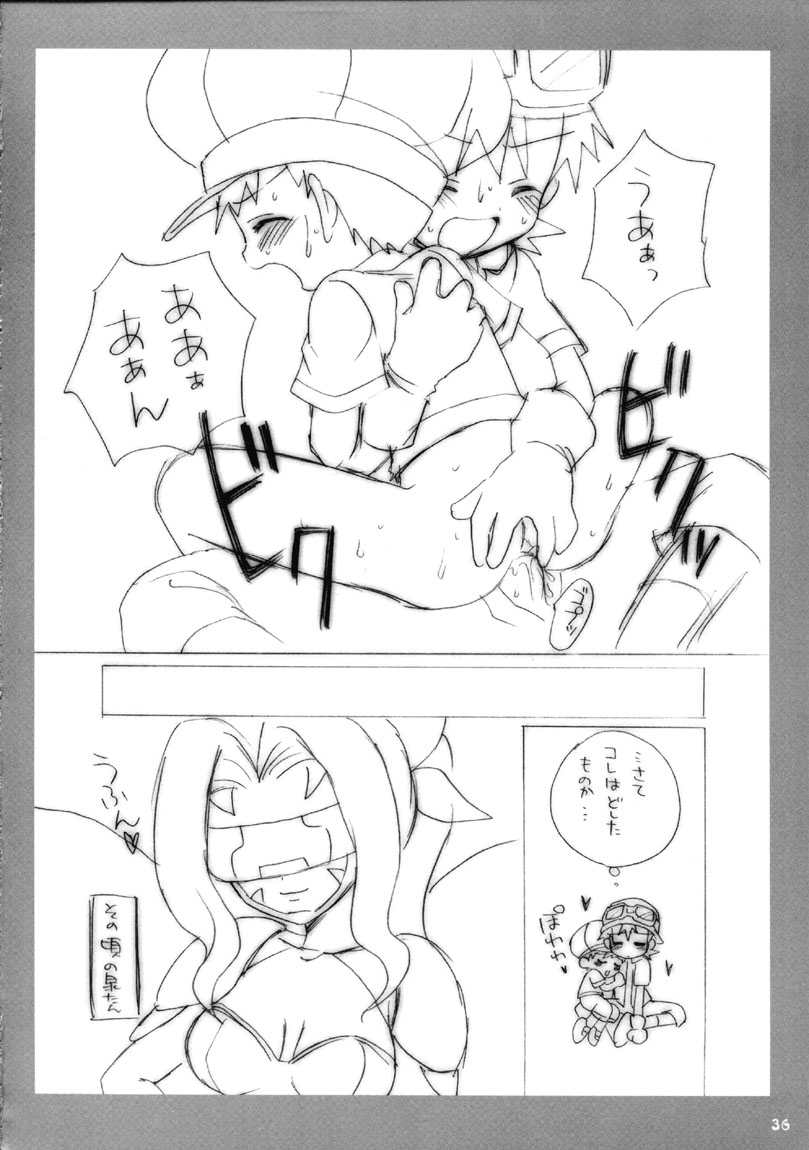 (C62) [放課後パラダイス (さそりがため)] ティンティンTOWN! (デジモンフロンティア)