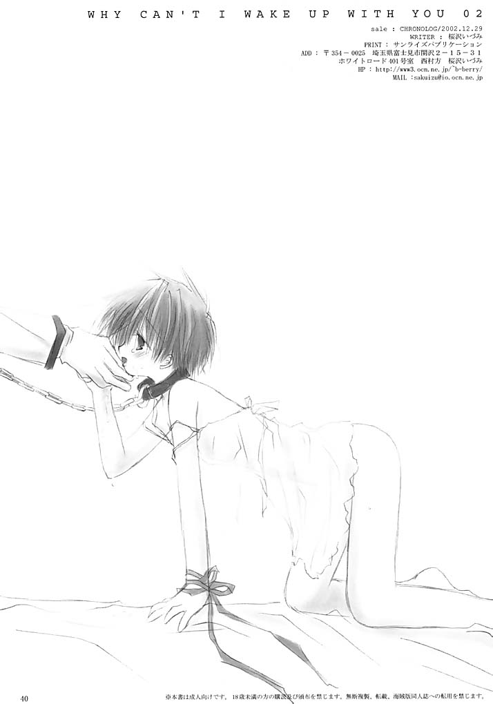 【CHRONOLOG＆amp; R-WORKS】いつも二人でⅡ（うたがもの）