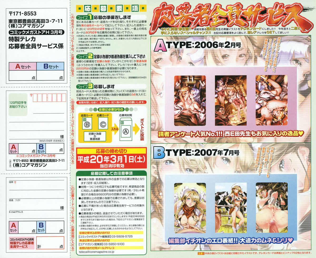 コミックメガストアH 2008年3月号