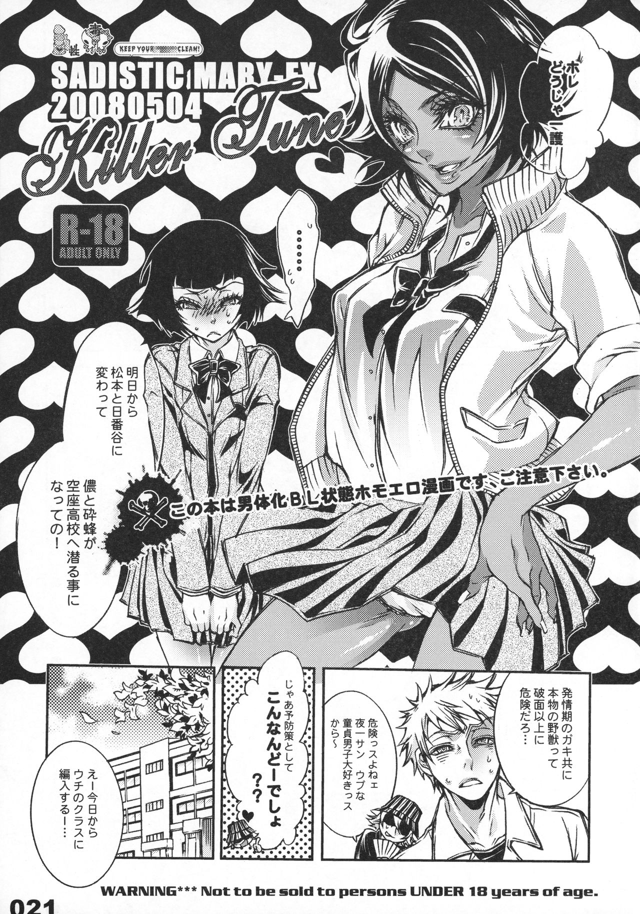 (C75) [Sadistic Mary (服部ミツカ)] FLASH BACK 20081230 (ブリーチ)