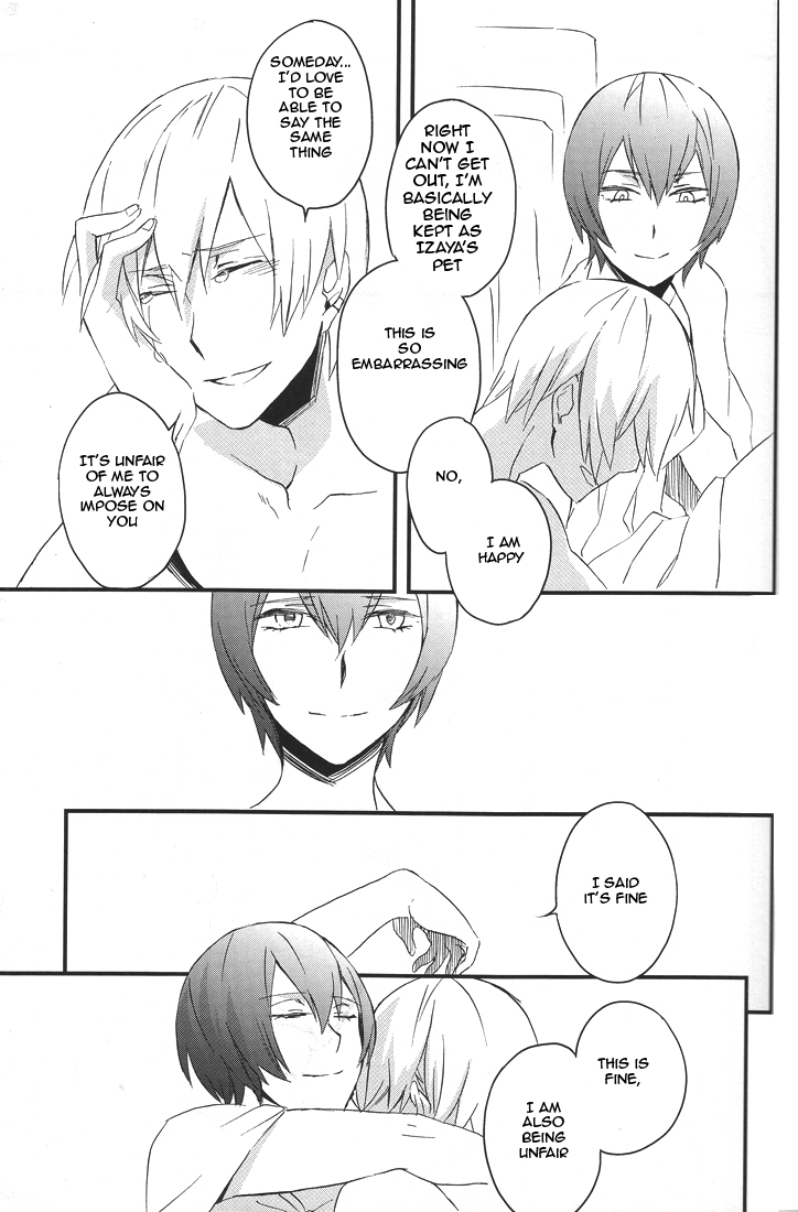 (サンクリ48) [Blue-SYSTEMa (ウサ)] Red,White,and Black (デュラララ!!) [英訳]