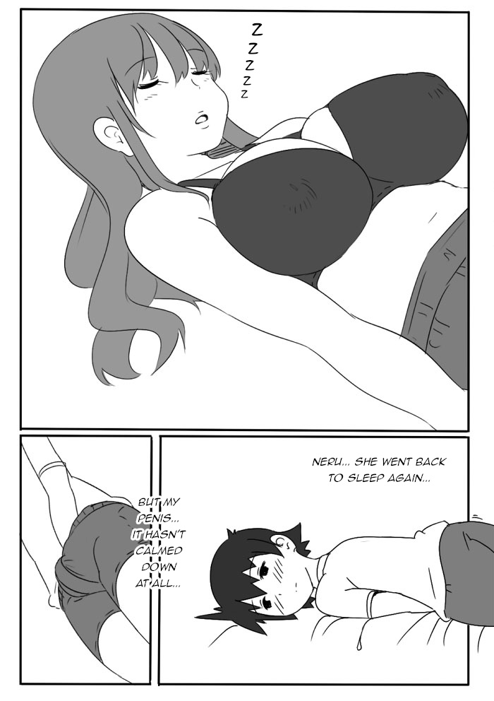 [aaa] 寝ているお姉さんにいたずら [英訳]