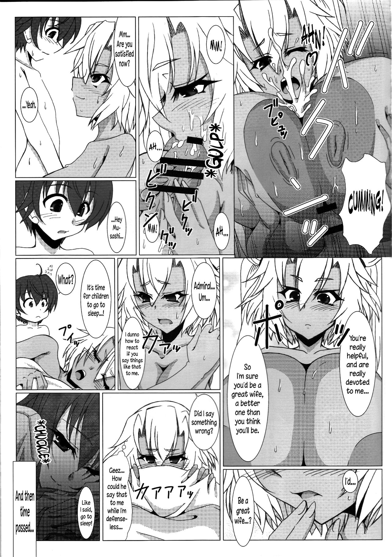 (C89) [elflite (県晶)] 巨艦姉妹と提督君 (艦隊これくしょん -艦これ-) [英訳]