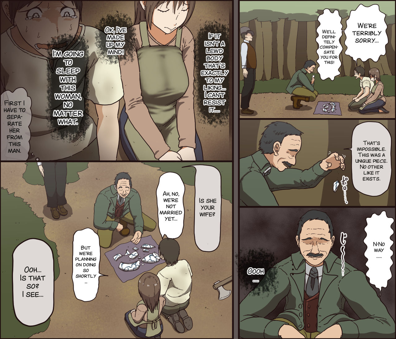 [Iris Art] 性がブチまけられたベッドシーツ [英訳]