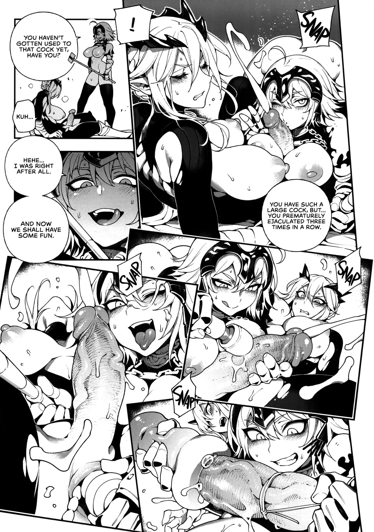 (C94) [熊掌社 (魚生、俺正讀)] カルデアマニア・ジャンヌオルタ (Fate/Grand Order) [英訳] [無修正]