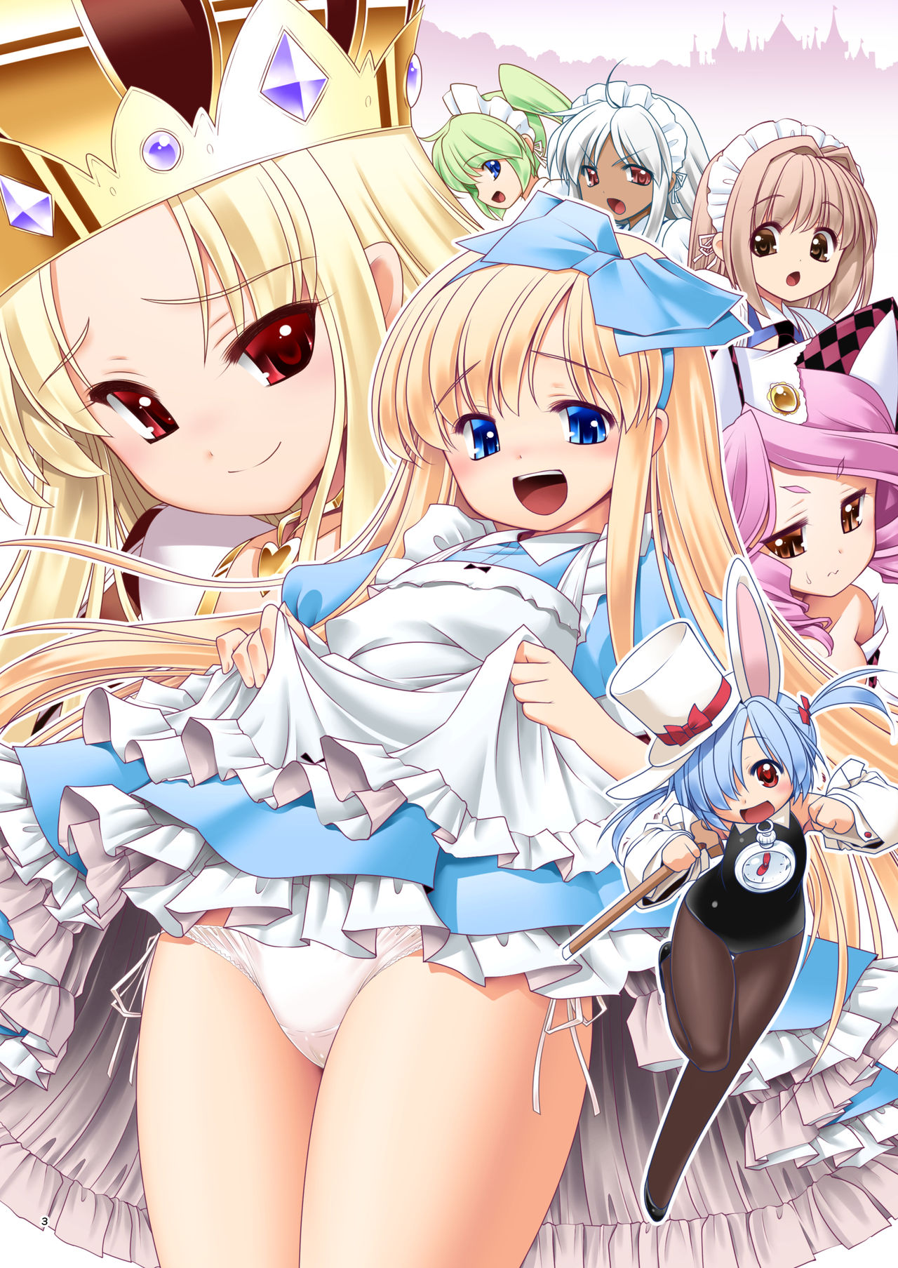 [世捨人な漫画描き (ともきとものり)] 不思議の国は種付け日和 (不思議の国のアリス) [英訳] [DL版]