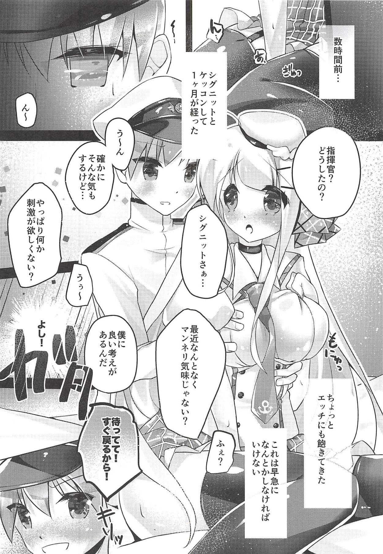 (C94) [あまなつみかん (dale)] シグニットとあそぶ ろーしょんTOYBOX (アズールレーン)