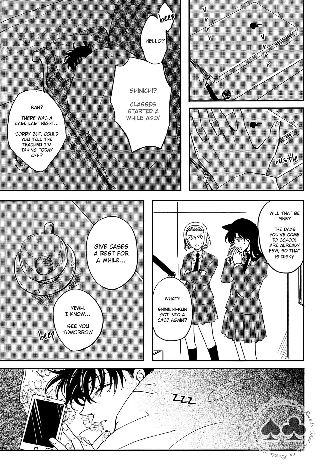 (C89) [UKSO (にらたま)] Answer Is Near (名探偵コナン) [英訳] [無修正]