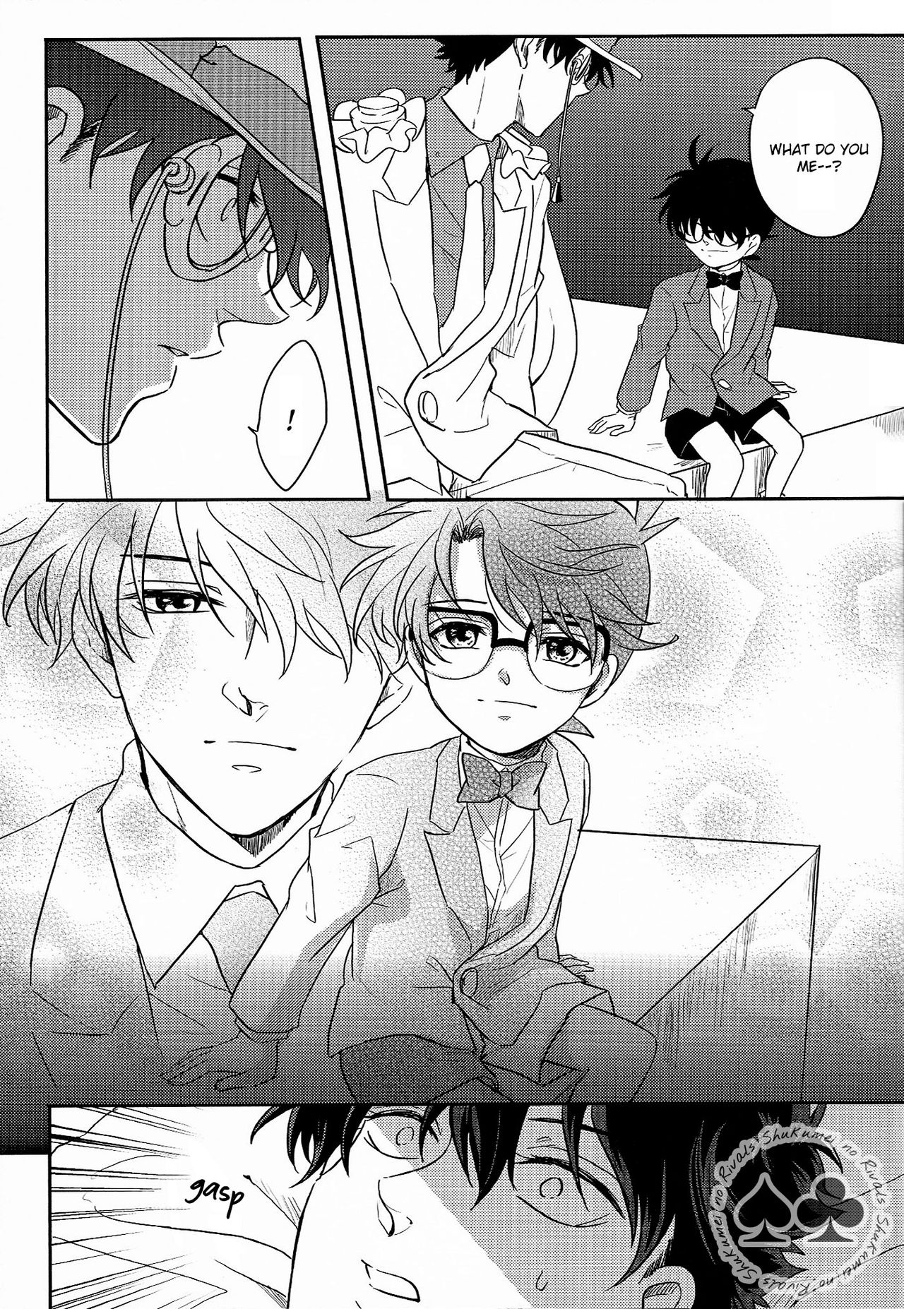 (C89) [UKSO (にらたま)] Answer Is Near (名探偵コナン) [英訳] [無修正]
