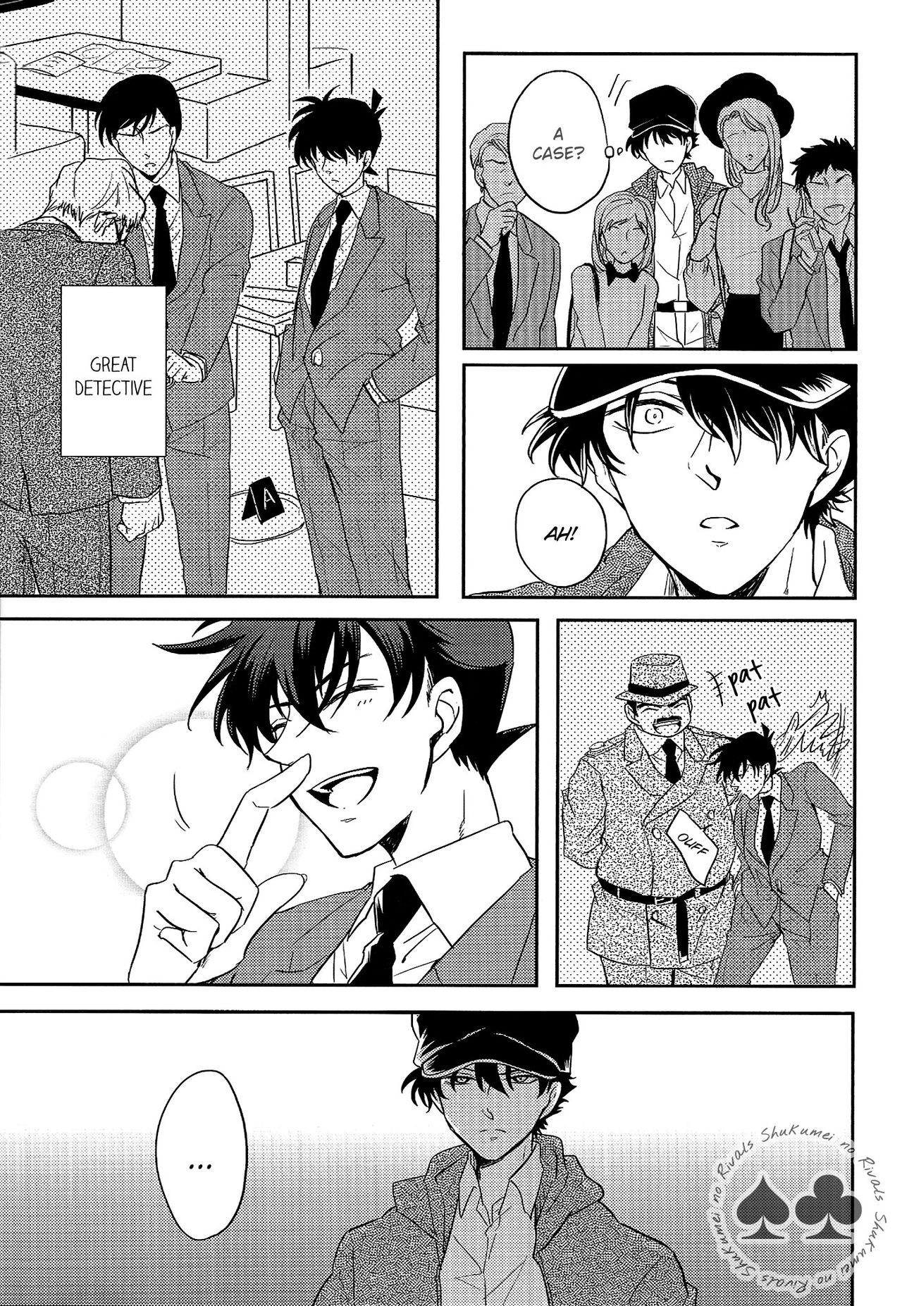 (C89) [UKSO (にらたま)] Answer Is Near (名探偵コナン) [英訳] [無修正]