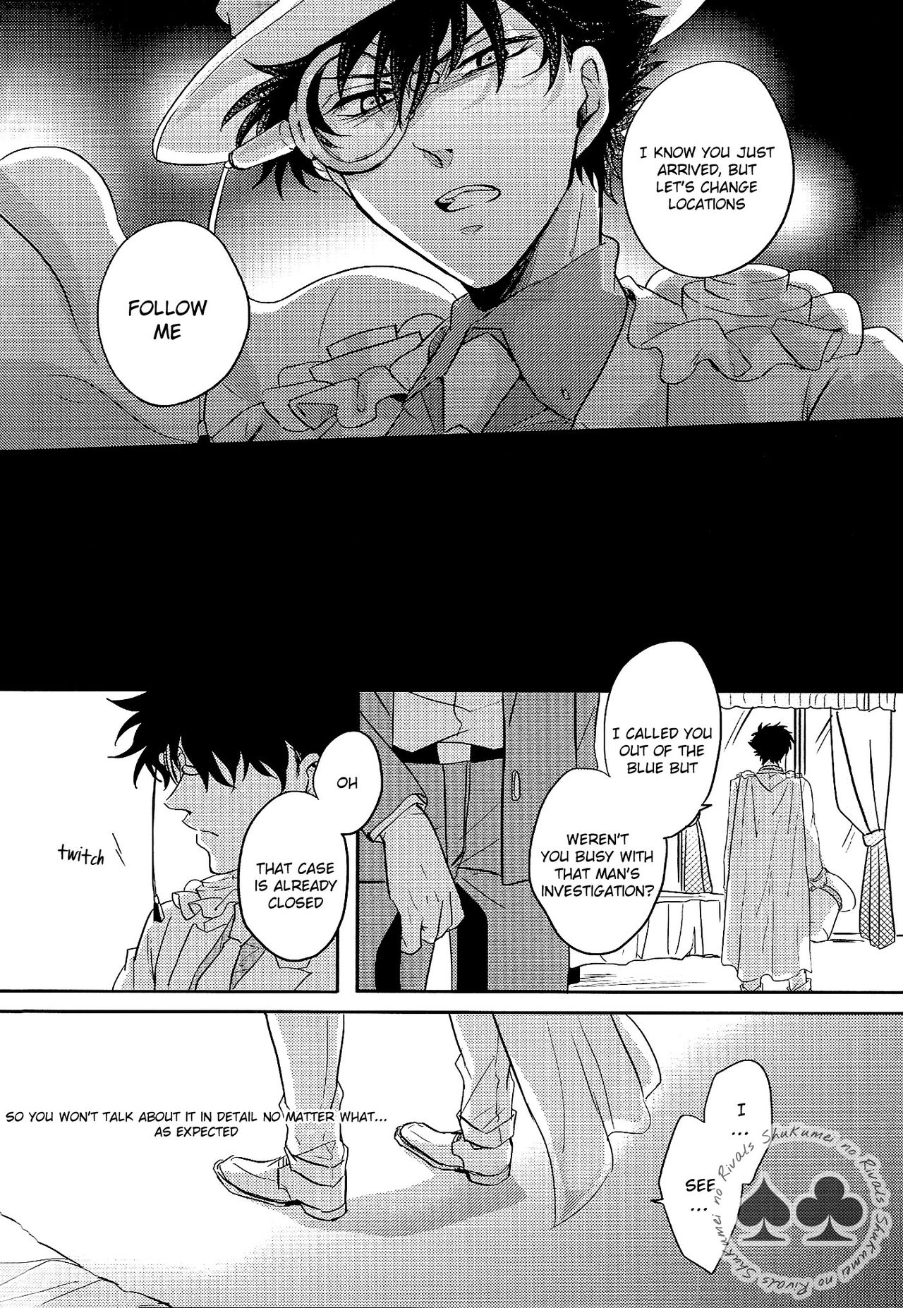 (C89) [UKSO (にらたま)] Answer Is Near (名探偵コナン) [英訳] [無修正]