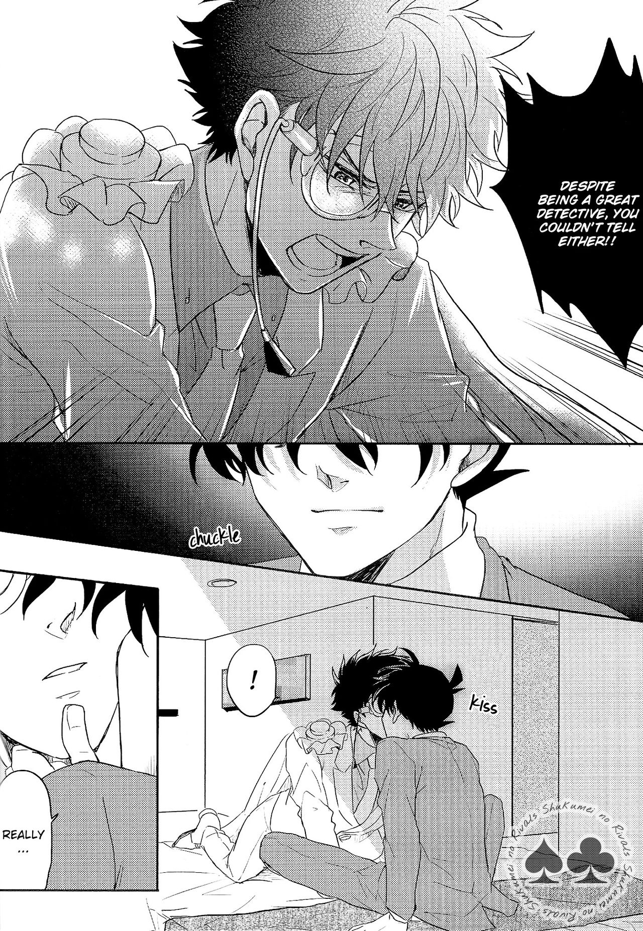 (C89) [UKSO (にらたま)] Answer Is Near (名探偵コナン) [英訳] [無修正]