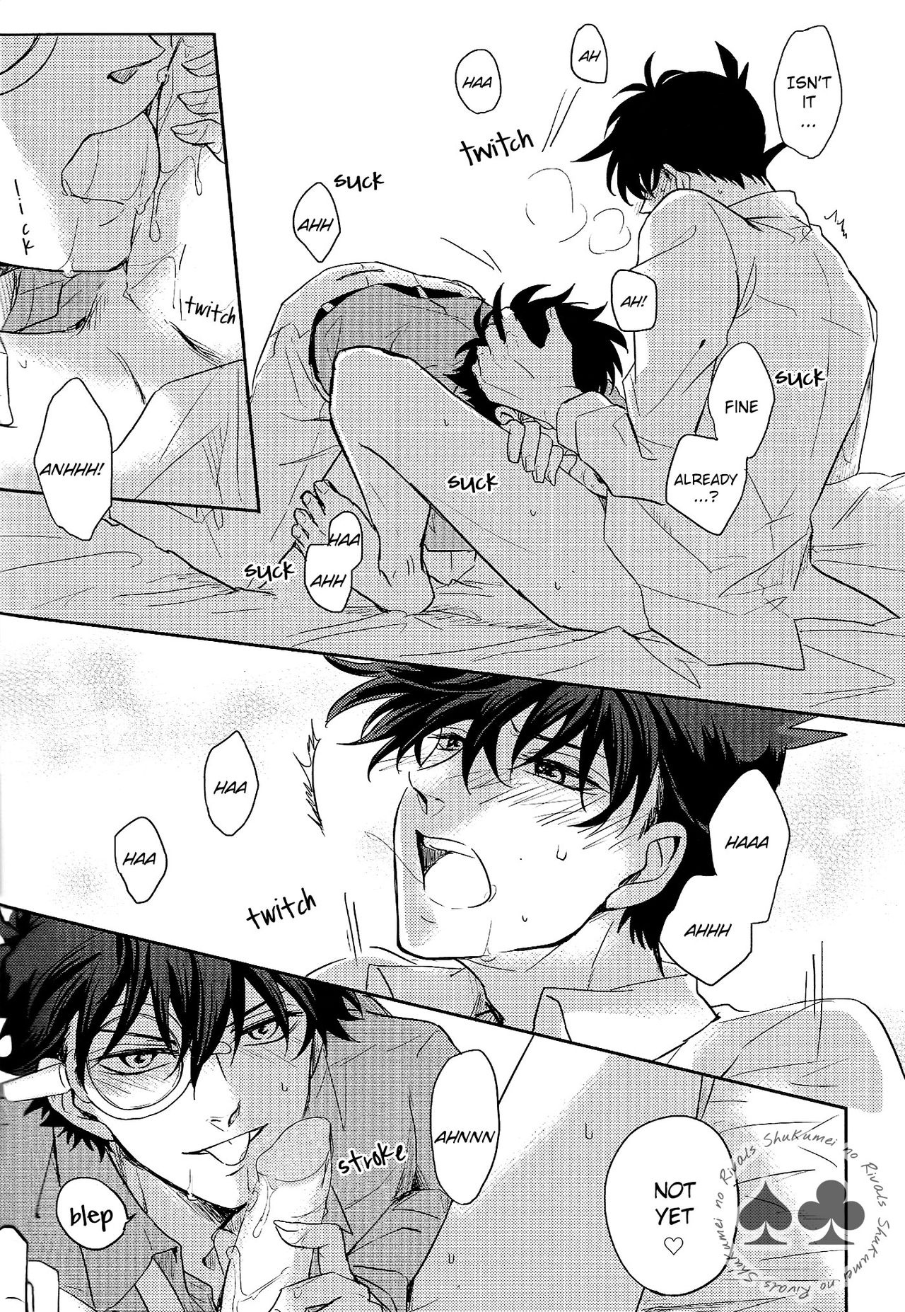(C89) [UKSO (にらたま)] Answer Is Near (名探偵コナン) [英訳] [無修正]