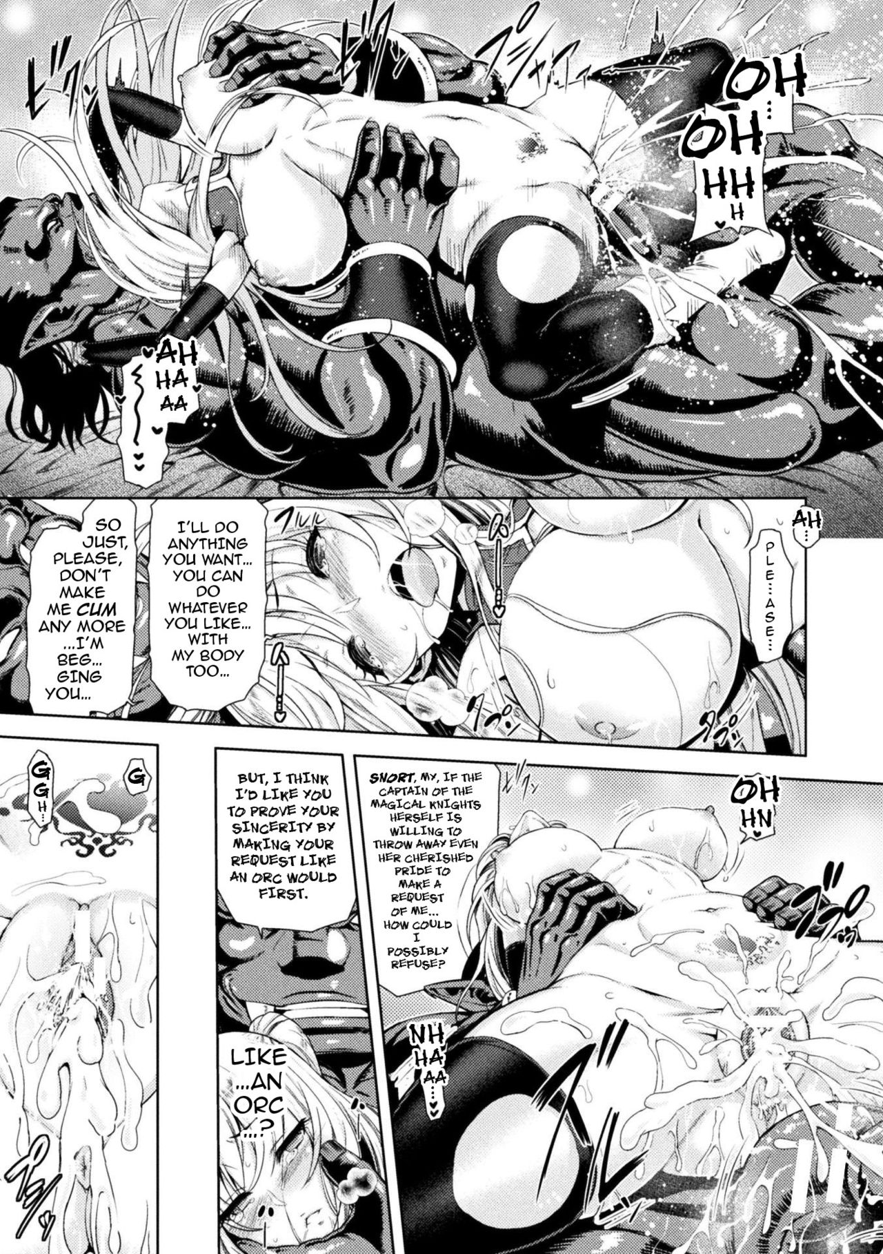 [山田ゴゴゴ] エローナ ~オークの淫紋に侵された女騎士の末路~ 1-6話 [英訳]