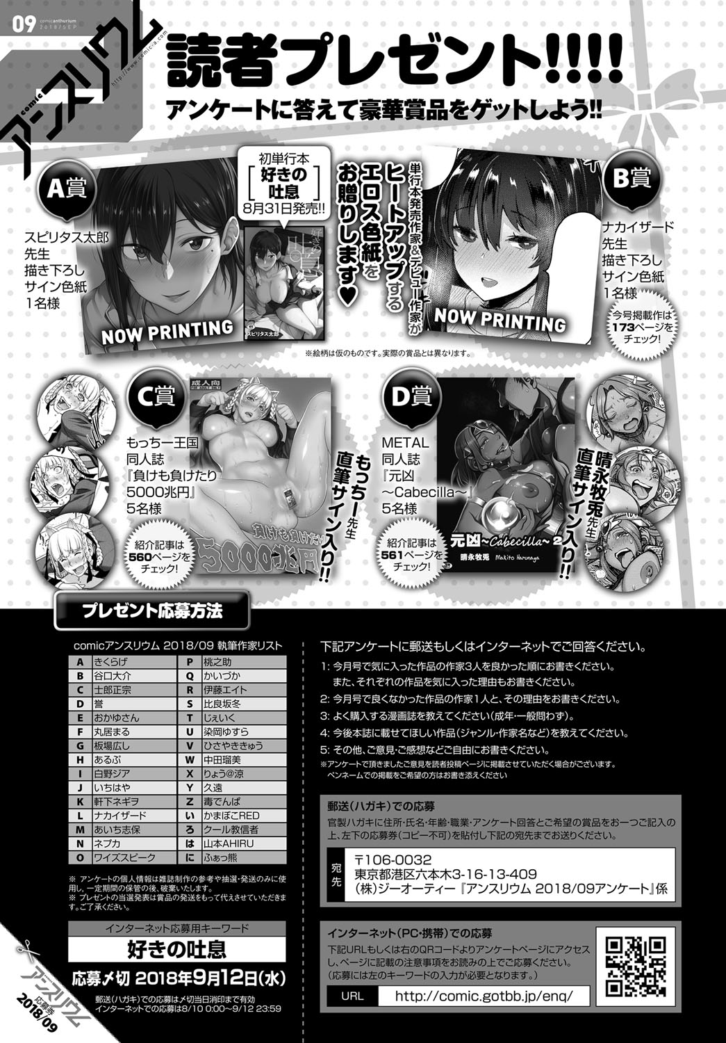 COMIC アンスリウム 2018年9月号 [DL版]