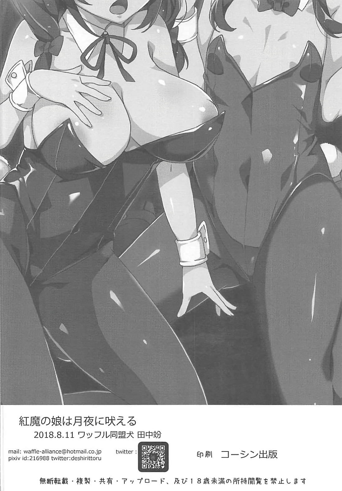 [ワッフル同盟犬 (田中竕)] 紅魔の娘は月夜に吠える (この素晴らしい世界に祝福を!)