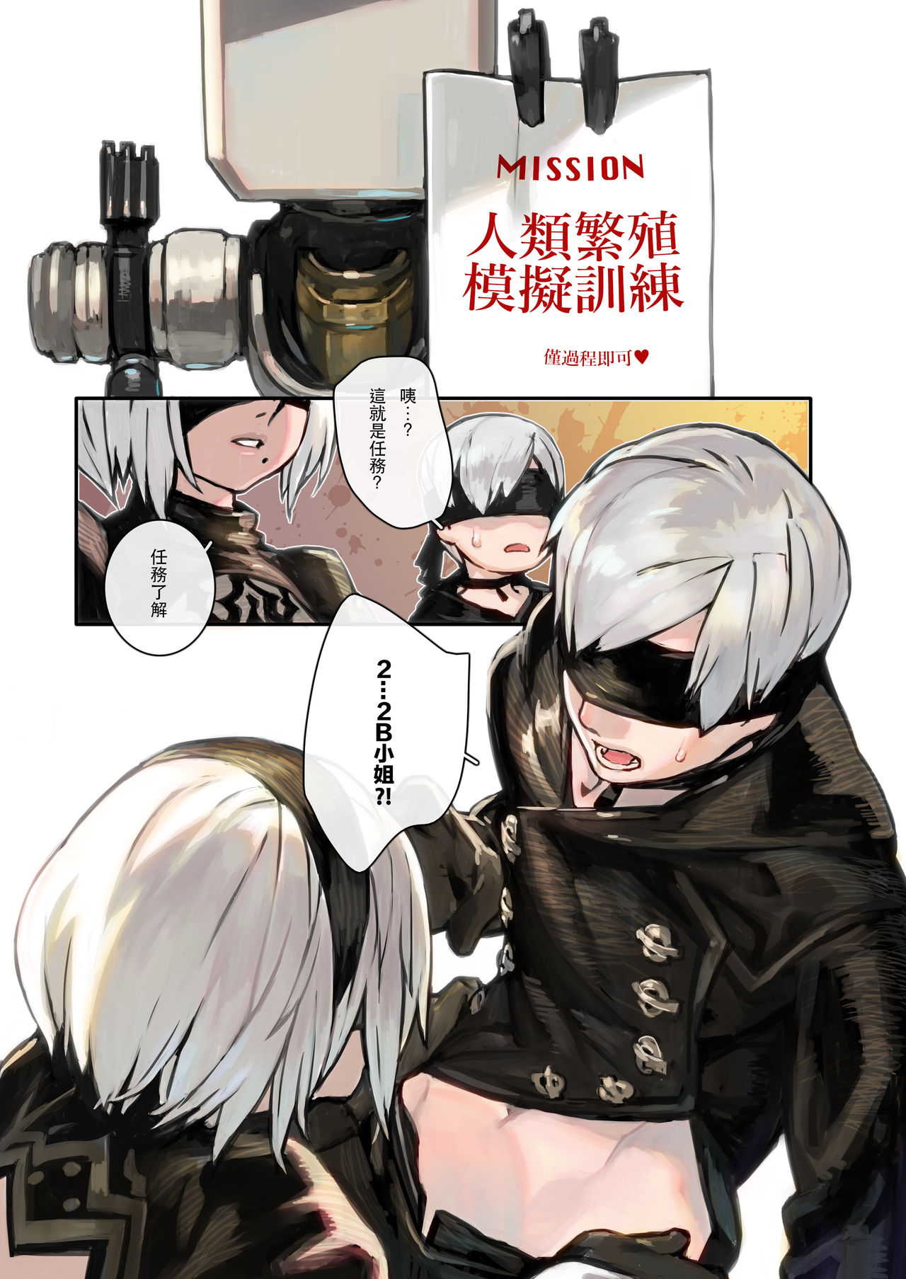 [阿歐印的巡禮日 (阿歐印)] 2B9S (ニーア オートマタ) [中国語] [DL版]