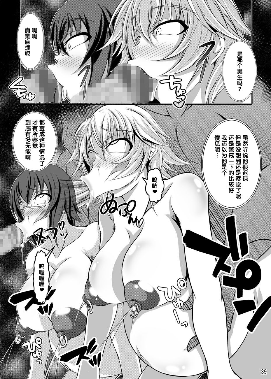 [Bitch牧場 (牧場主K)] GIRLS MEET DQN'S TINPO (IS＜インフィニット・ストラトス＞) [中国翻訳] [DL版]