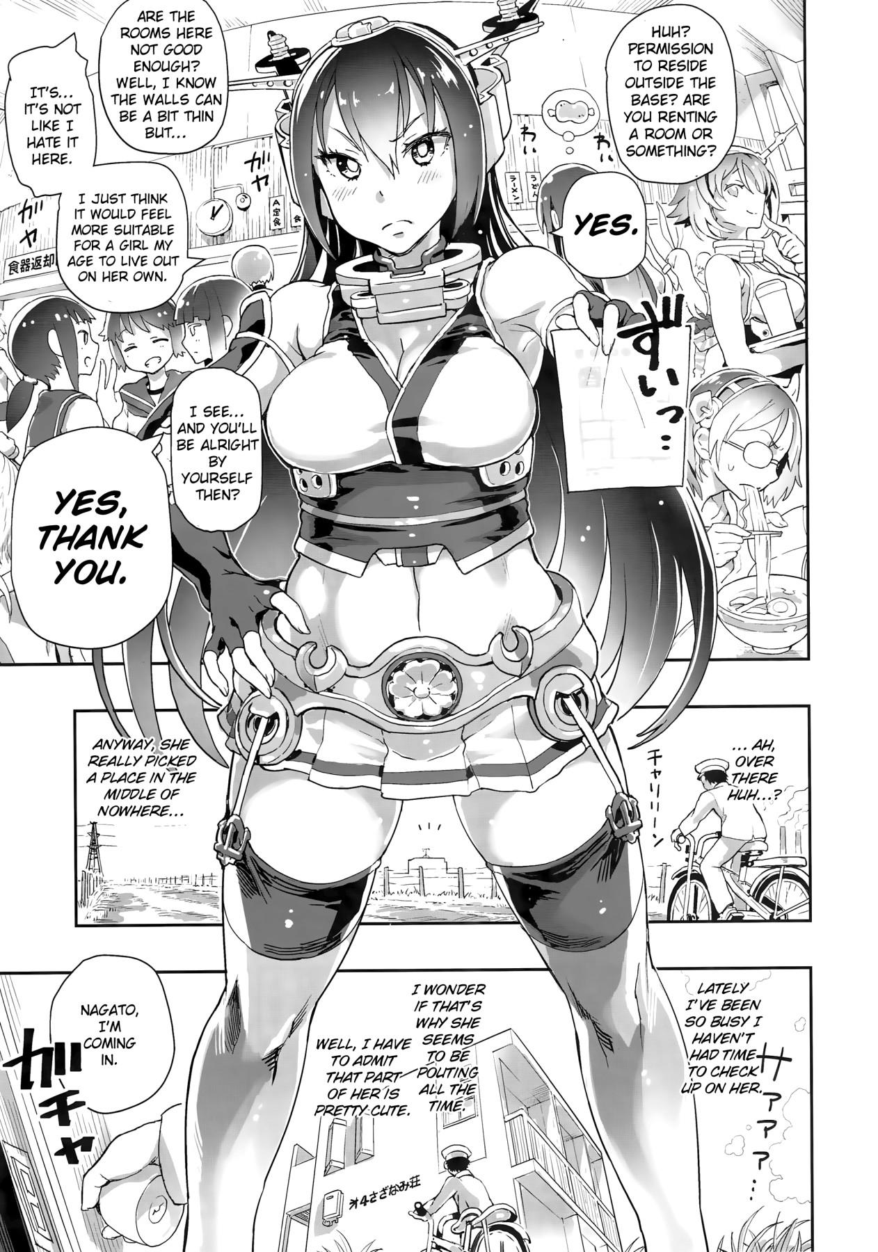 (サンクリ2016 Winter) [のりんこ] 長門の一人暮らし (艦隊これくしょん -艦これ-) [英訳]