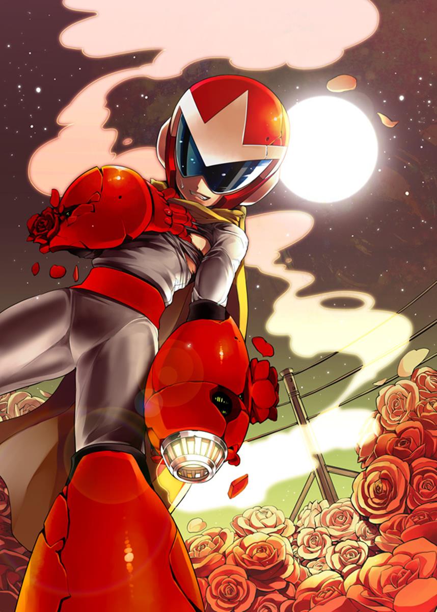 [RETRO RED (ザキコ)] 動機不純 + 臍帯 (ロックマン) [DL版]