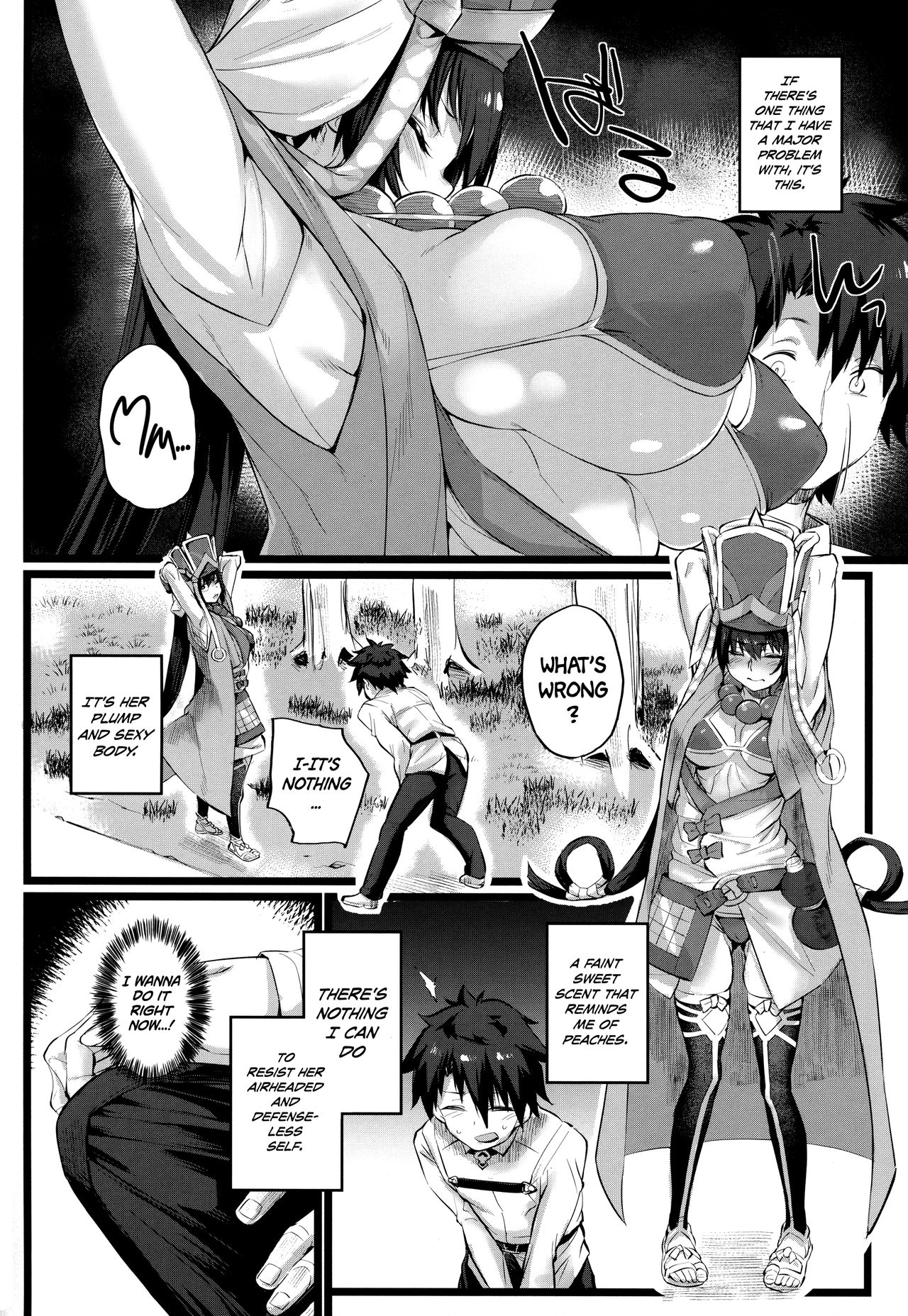 (COMIC1☆13) [かるわに (らま)] なんもかんも無自覚で無防備な三蔵ちゃんが悪い。 (Fate/Grand Order) [英訳]