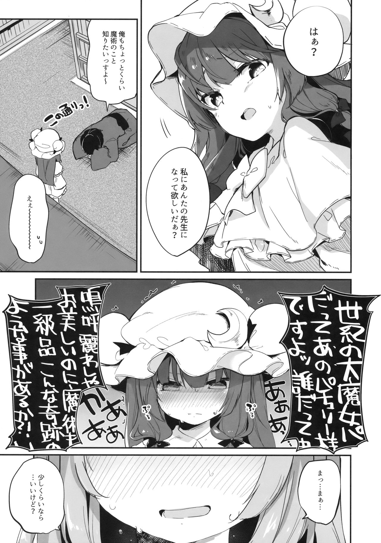 (例大祭15) [毛玉牛乳 (玉之けだま)] パチュリー先生が教えてくれる (東方Project)