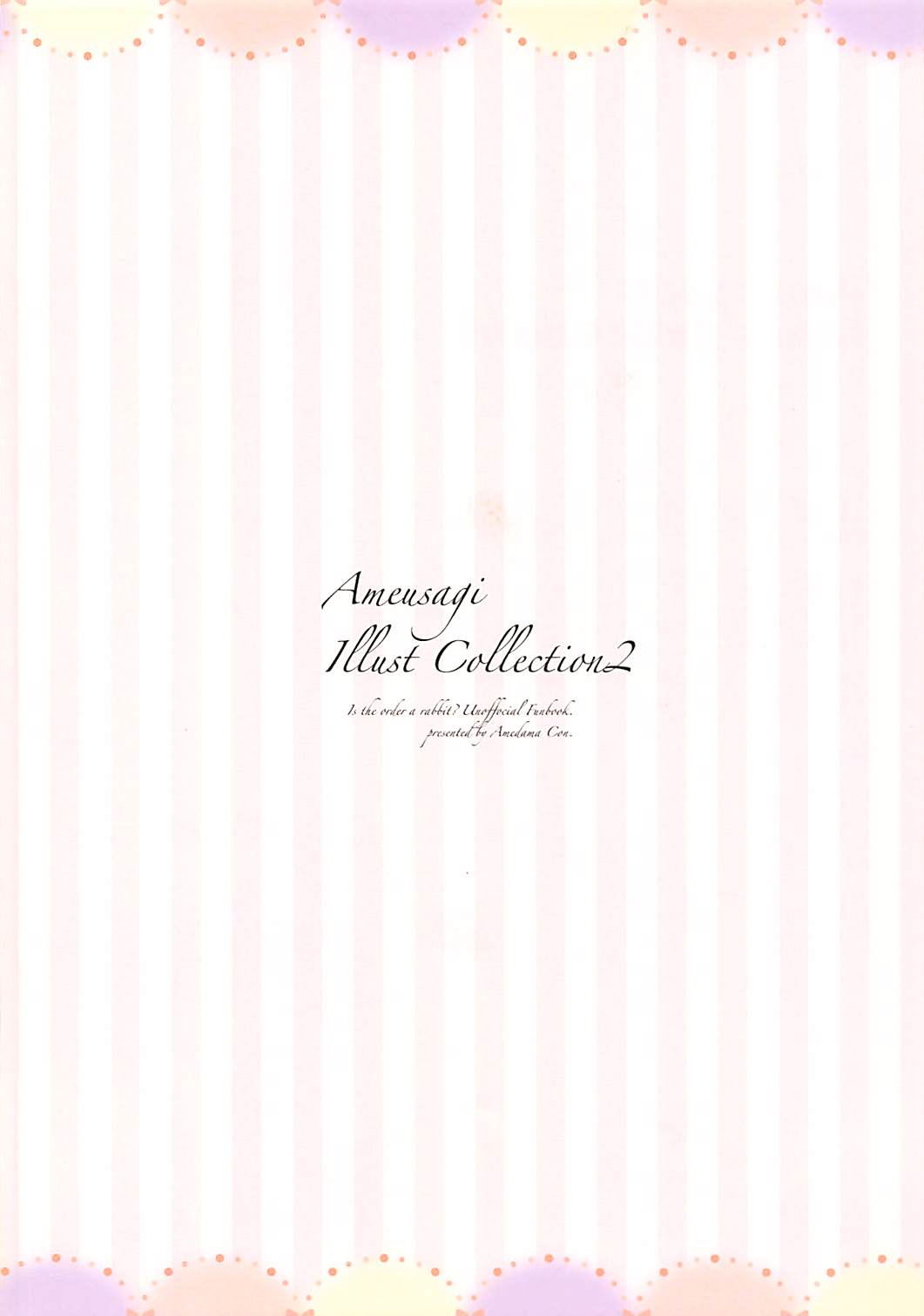(C92) [あめうさぎ (飴玉コン)] Ameusagi Illust Collection2 (ご注文はうさぎですか?)