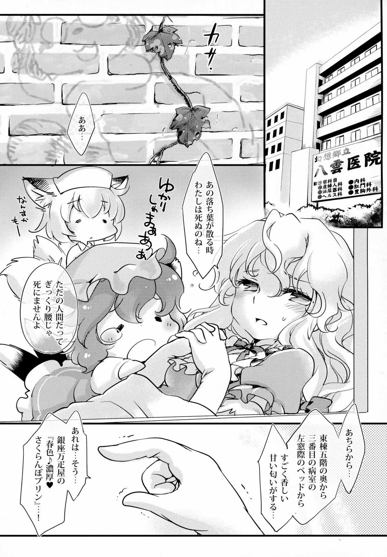 (例大祭15) [ひなプリン (いくたたかのん)] ナースビッチ藍さまR18 (東方Project)