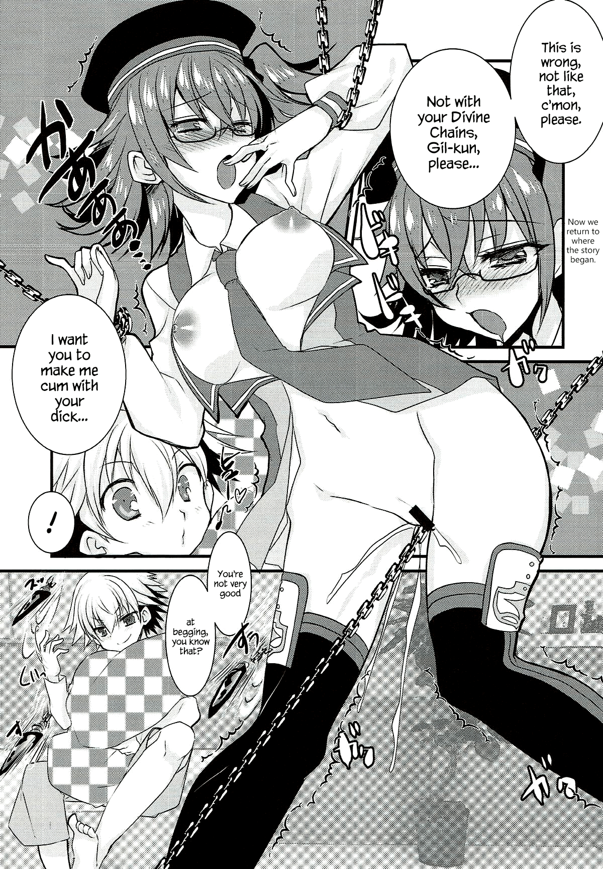 (王の器 Grail Oath 3) [ネコマルドウ。 (たぢまよしかづ)] ギルくんとショタスケベしようとして下克上される本。 (Fate/Grand Order) [英訳]
