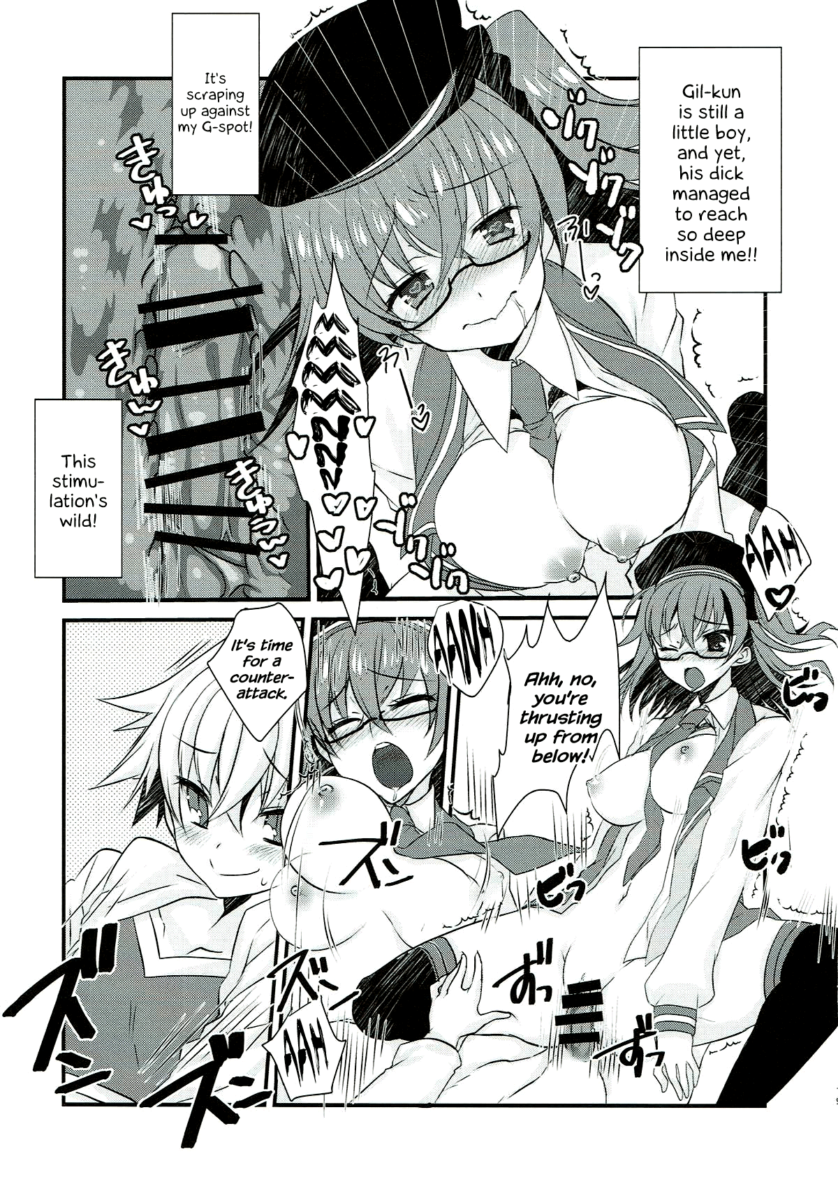 (王の器 Grail Oath 3) [ネコマルドウ。 (たぢまよしかづ)] ギルくんとショタスケベしようとして下克上される本。 (Fate/Grand Order) [英訳]