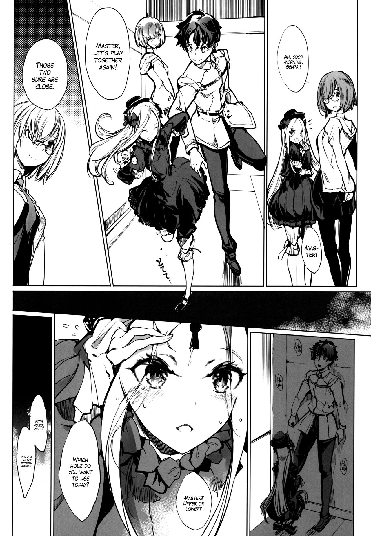 (COMIC1☆13) [70年式悠久機関 (おはぎさん)] 千の仔を孕む森の少女 (Fate/Grand Order) [英訳]