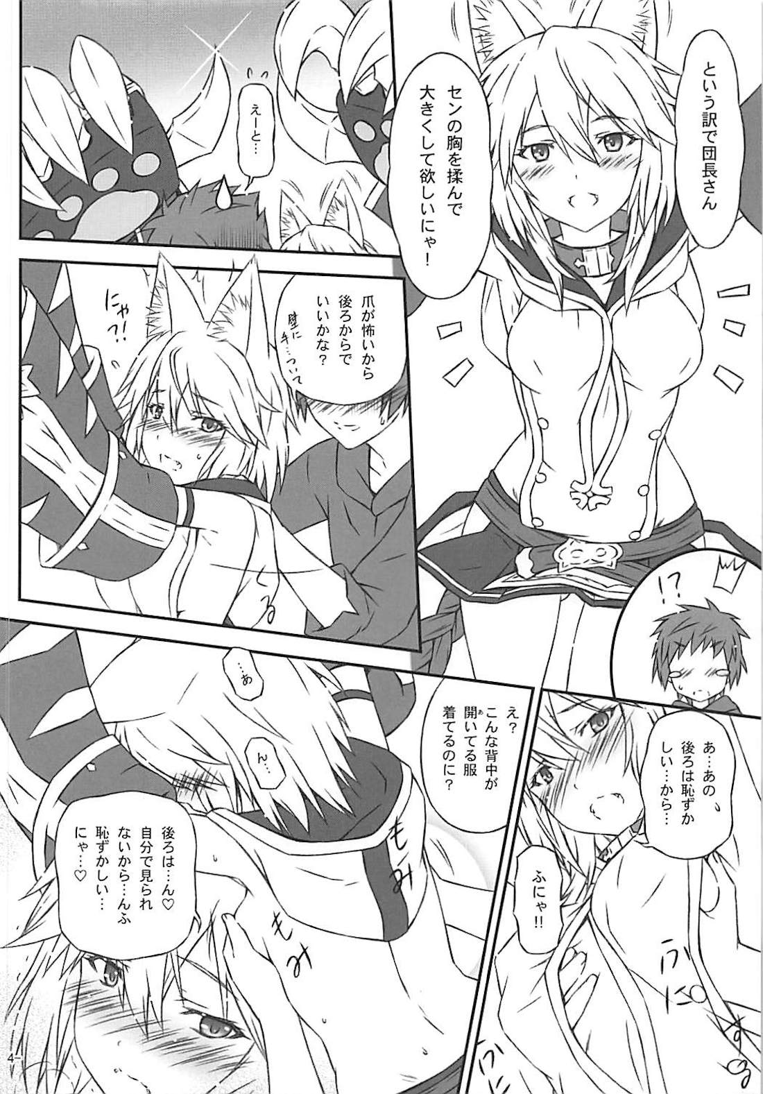 (COMIC1☆13) [稲荷堂書店 (つづら、草薙龍一)] かまってほしいにゃ (グランブルーファンタジー)