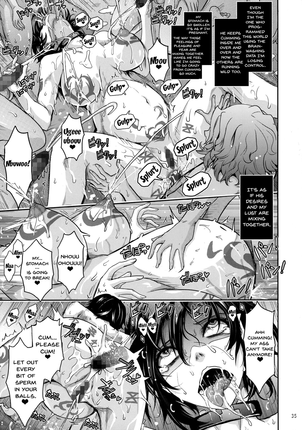 (C92) [我流痴帯 (TANA) ] 精隷戦艦 特命射精管理官ナオミ・エヴァンスの日常 (監獄戦艦) [英訳]