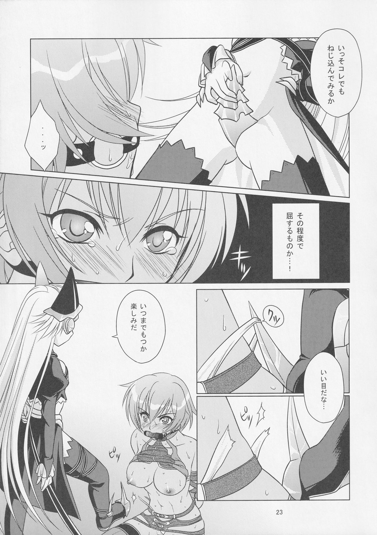 (C76) [VENOM (もりまりも, ZIN)] BtoC (クイーンズブレイド)