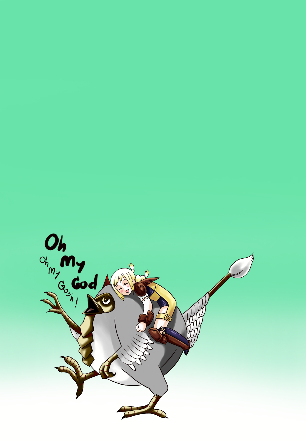 (こみトレ8) [666プロテクト (甚六)] パンネロの本 (ファイナルファンタジーXII) [中国翻訳] [カラー化] [無修正]