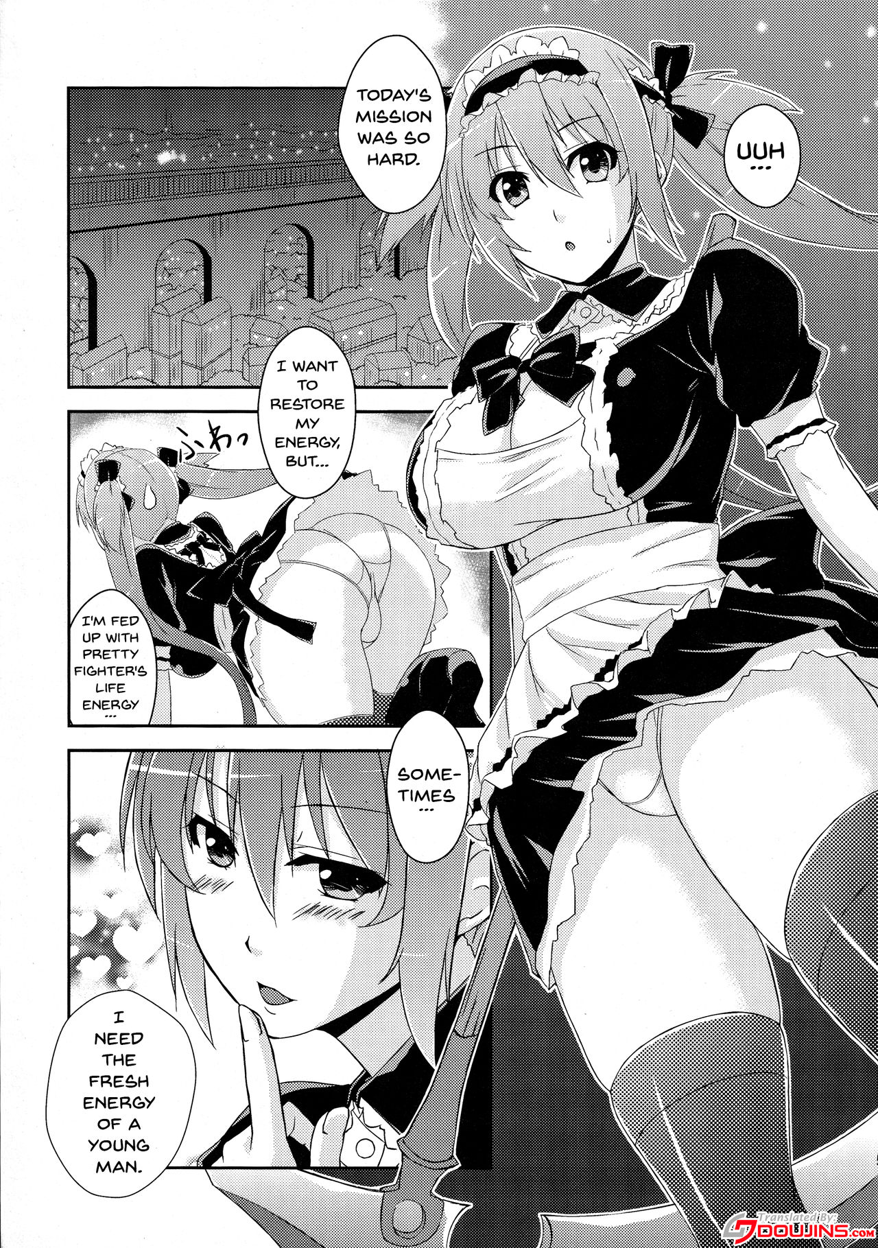(C80) [Σ-Arts (神毛物由宇)] クイーンズウスイホン (クイーンズブレイド) [英訳]