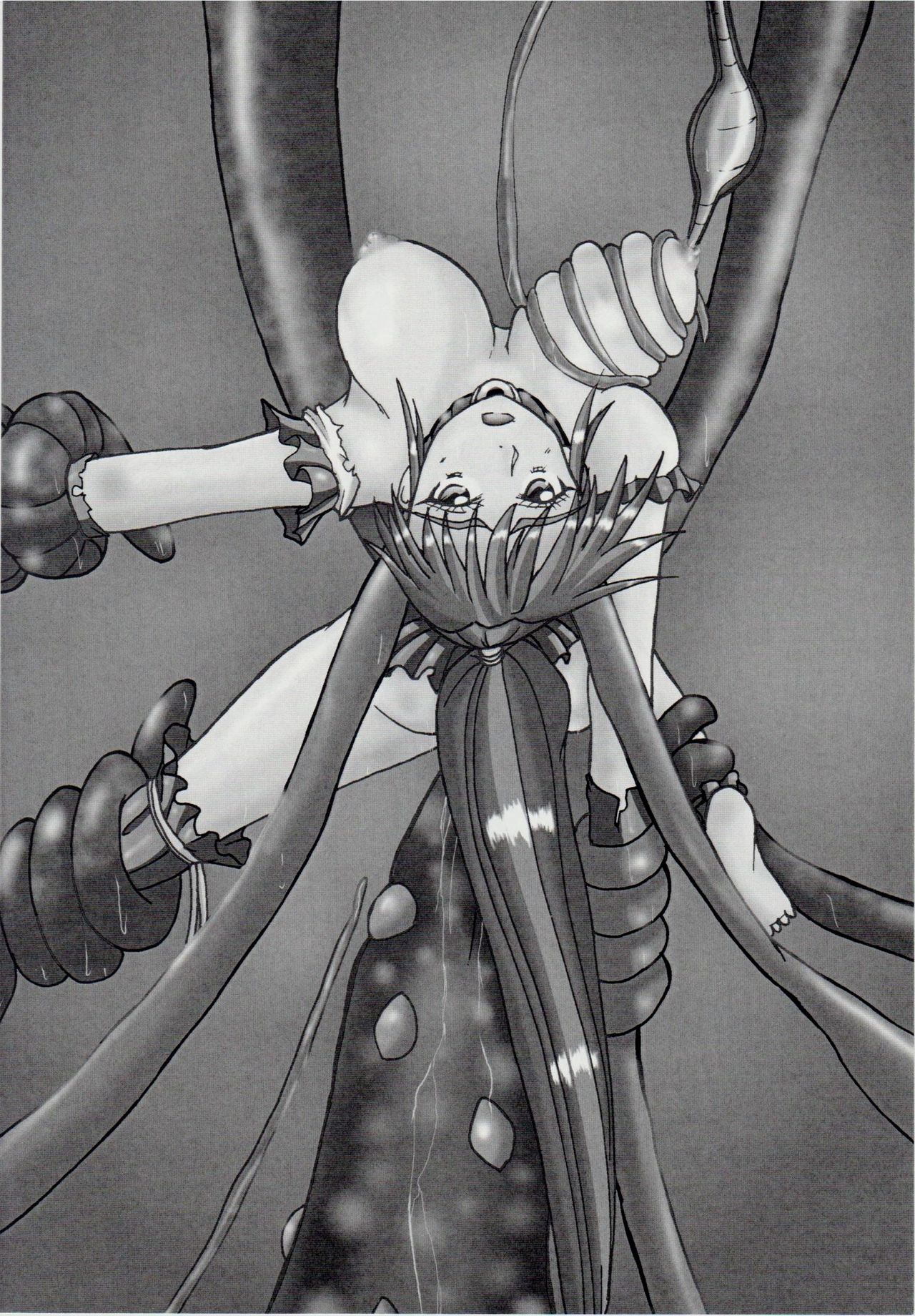 (COMIC1☆9) [謎の赤猫団 (黒猫遊戯)] 淫獣大聖戦 惨 亜衣・処女母胎編 弐拾周年記念版 (淫獣聖戦)