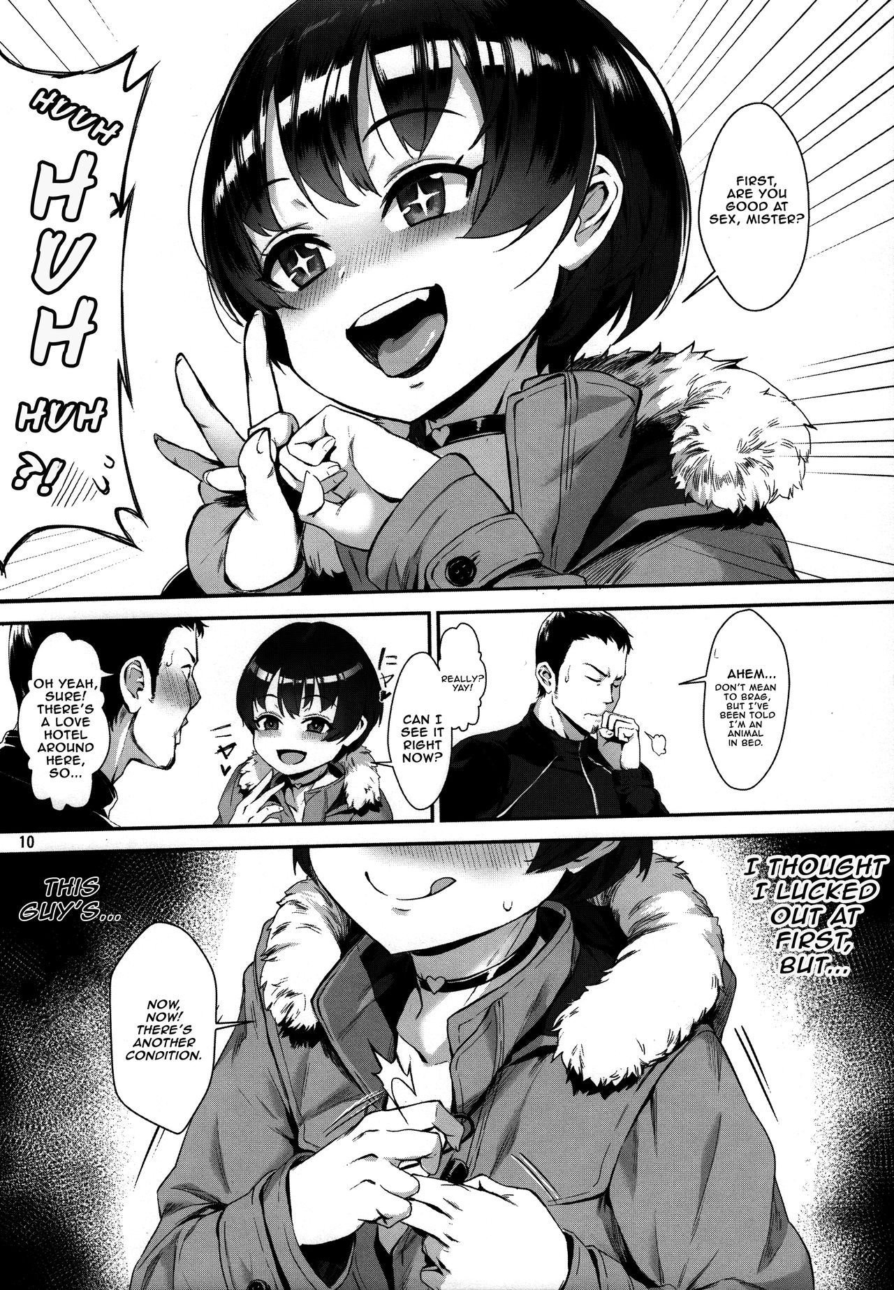 (C92) [淫乱少年 (ジャイロウ)] 淫乱少年 「謎のビッチショタとおっさんの物語」 [英訳] [無修正]