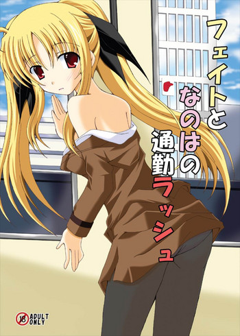 (C77) [ドリームプロジェクト (夢ノ紫也)] フェイトとなのはの通勤ラッシュ (魔法少女リリカルなのは)