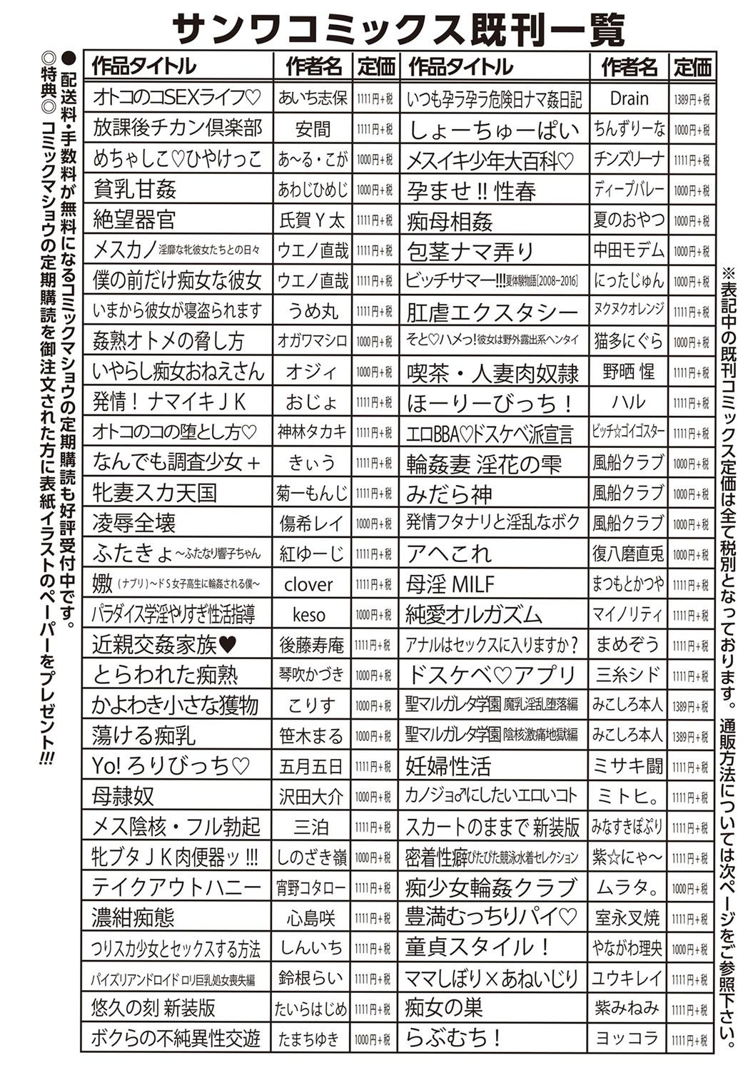 コミック・マショウ 2018年4月号 [DL版]