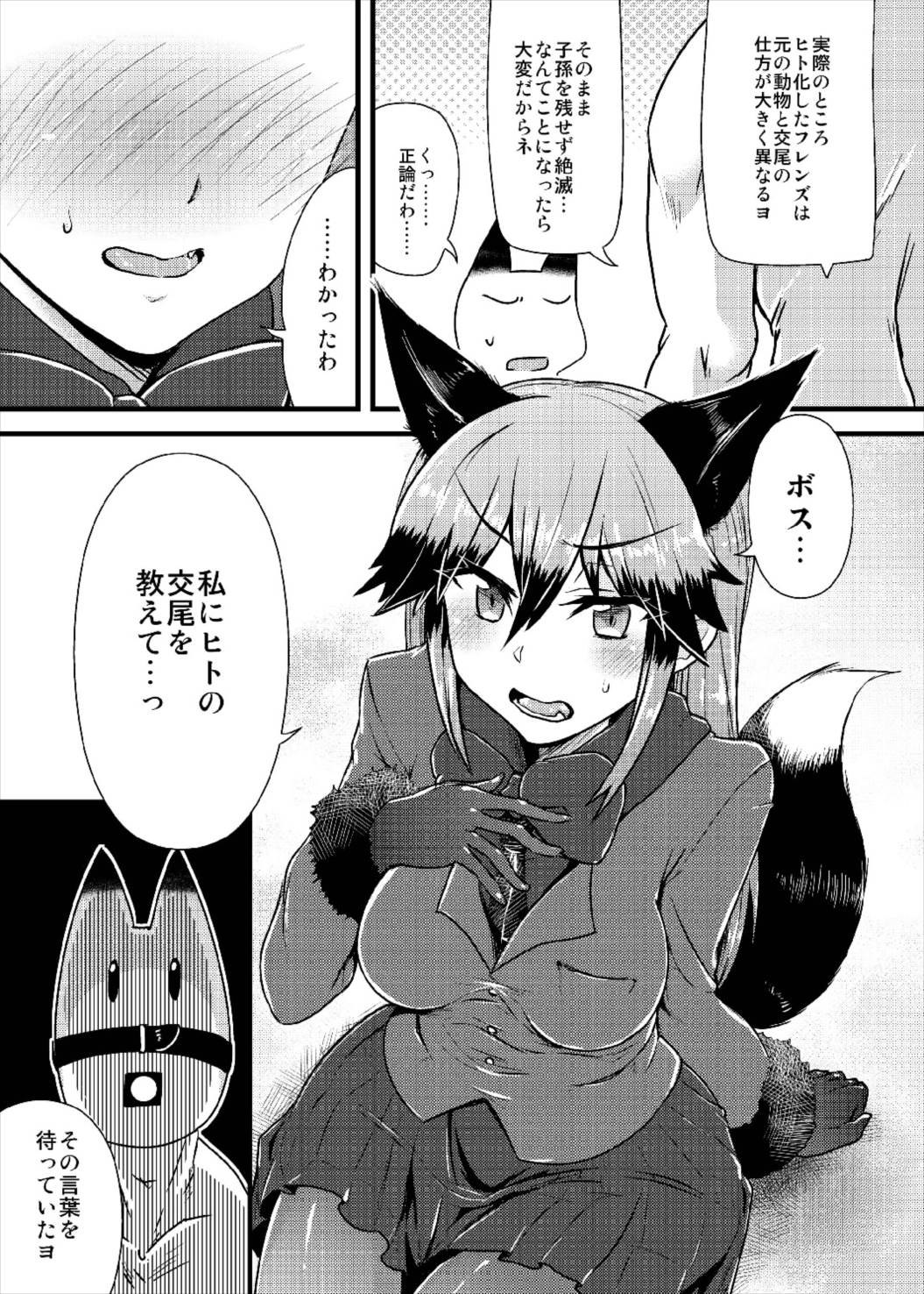 (ジャパリケット3) [かうじょん (ぇぃたいさ)] ギンギツネちゃんにヒトの交尾をおしえたいっ (けものフレンズ)