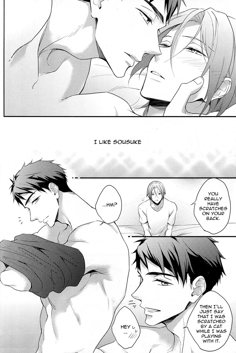 (SPARK10) [PureSlider (松雄)] SEX MACHINEGUNS (Free!) [英訳]