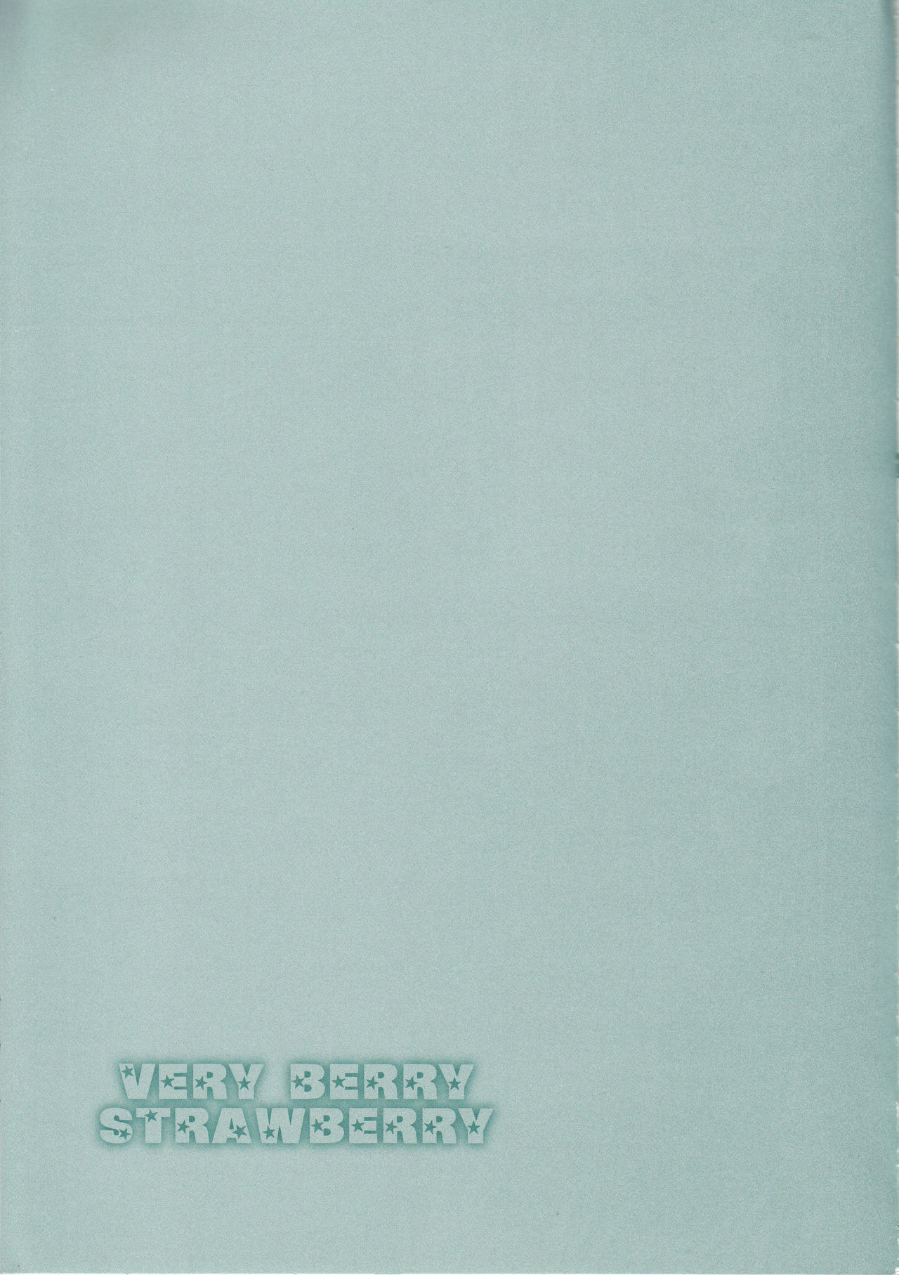 [CLASSIC MILK、PEACE and ALIEN (十七星ふき、朝丘夏生)] VERY BERRY STRAWBERRY (鋼の錬金術師)