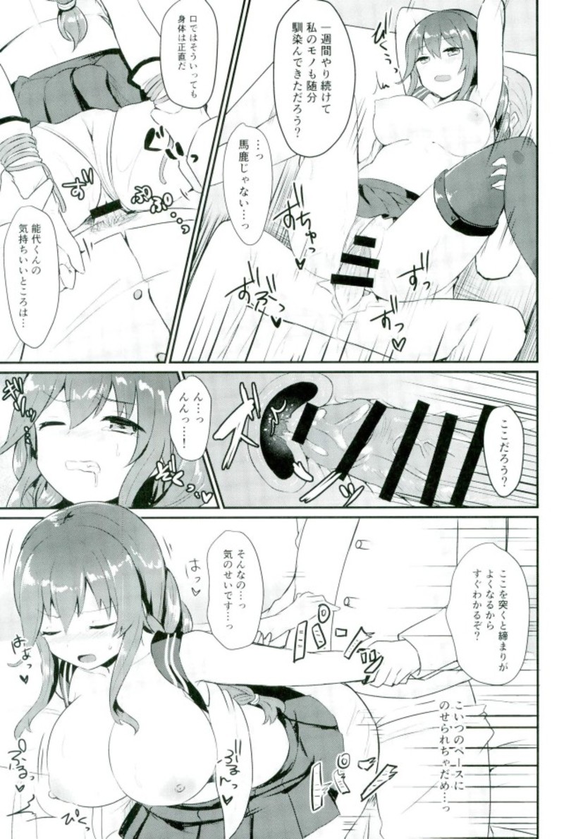 (C93) [ちうころね (ちうね)] 能代は絶対負けません？ (艦隊これくしょん -艦これ-)