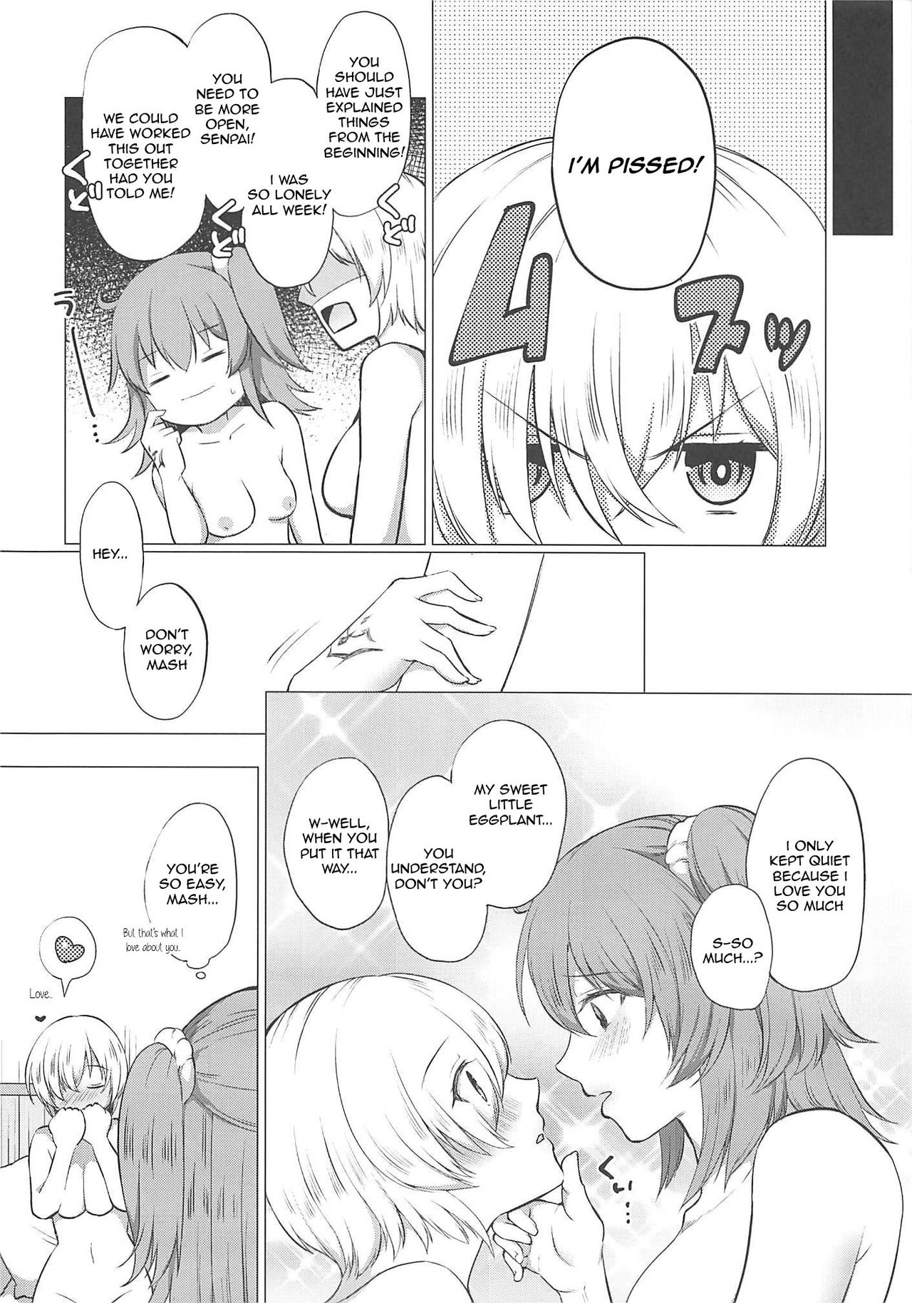 (COMIC1☆11) [liz project (宮本りず)] わたしのかわいいなすびちゃん (Fate/Grand Order) [英訳]