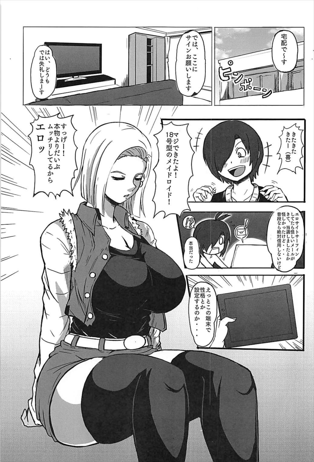 (C93) [鯱矛屋 (さんふ～ろ)] 18号を羞恥心０ ゼロ に設定して～ (ドラゴンボールZ)
