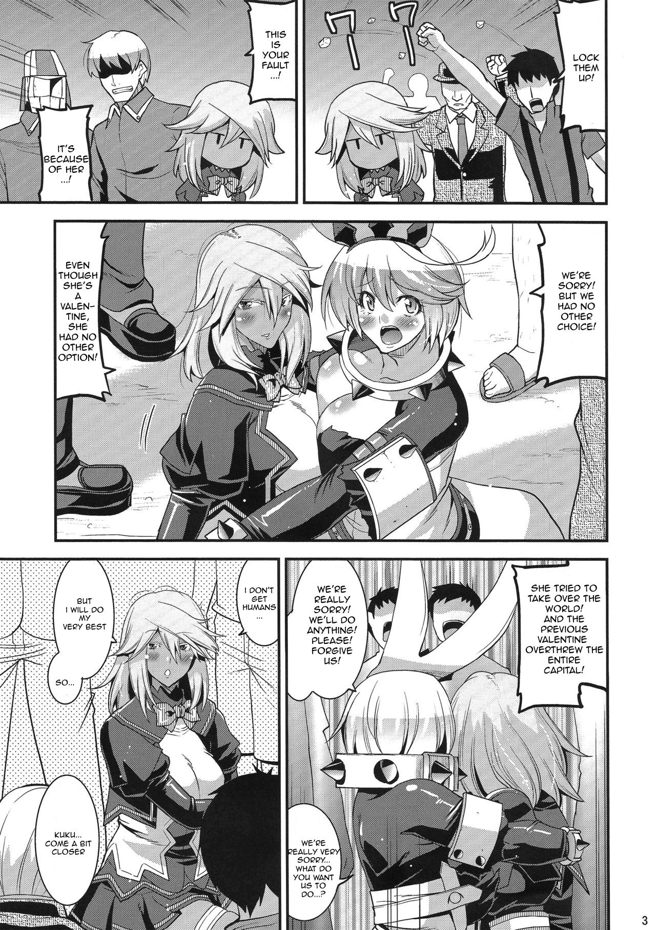 (C90) [gos to vi (歌麿)] 世界征服しちゃってごめんなさいックス! (GUILTY GEAR Xrd -REVELATOR-) [英訳]