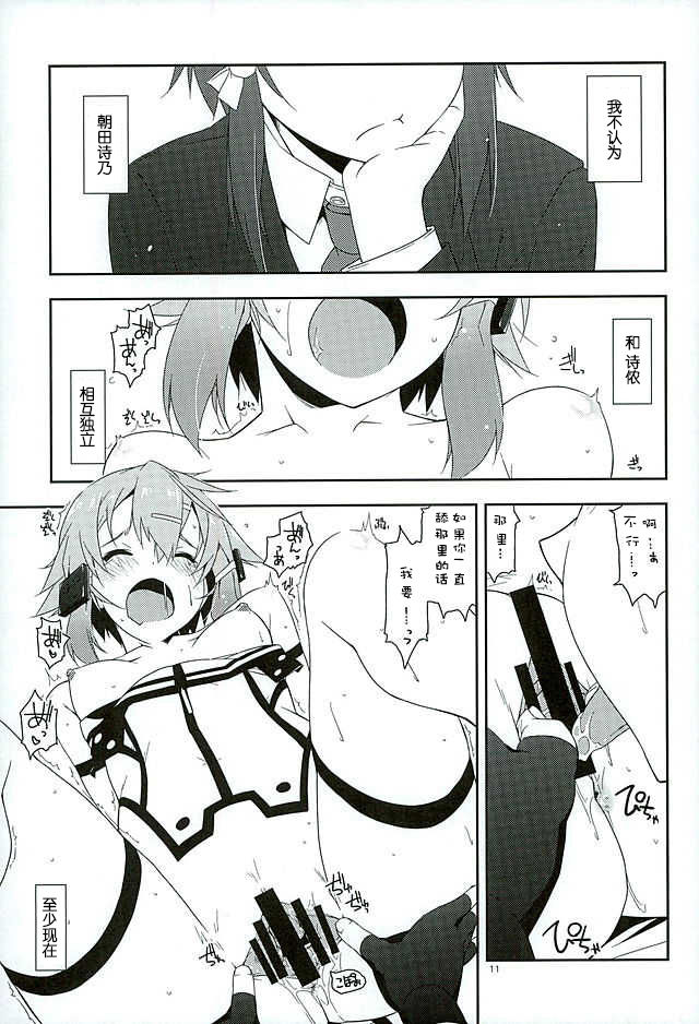 (サンクリ2016 Winter) [行脚堂 (しけー)] Break off (ソードアート・オンライン) [中国翻訳]