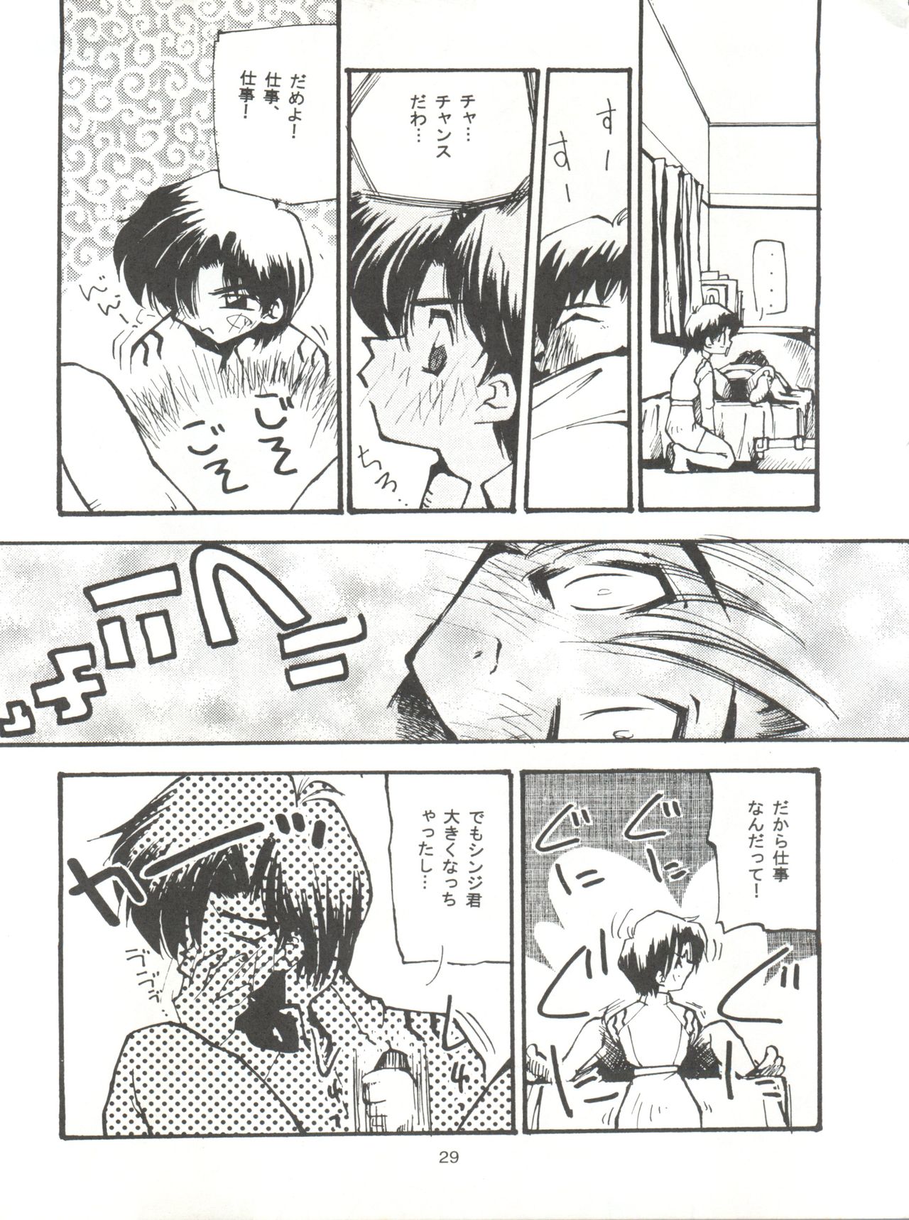 (コミックキャッスル8) [ぱらだいすCity (よろず)] たべたきがする17 (新世紀エヴァンゲリオン)